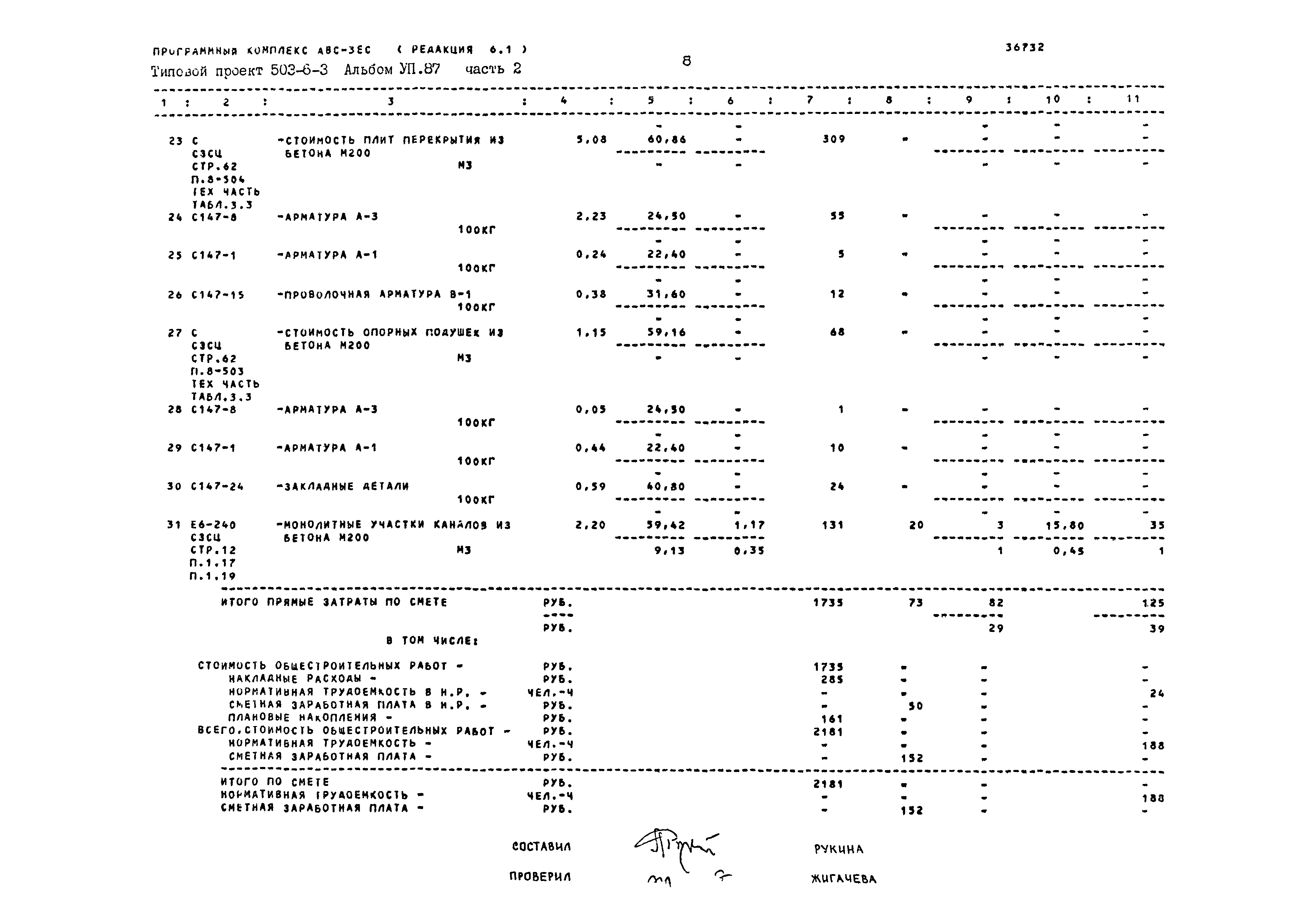 Типовой проект 503-6-3