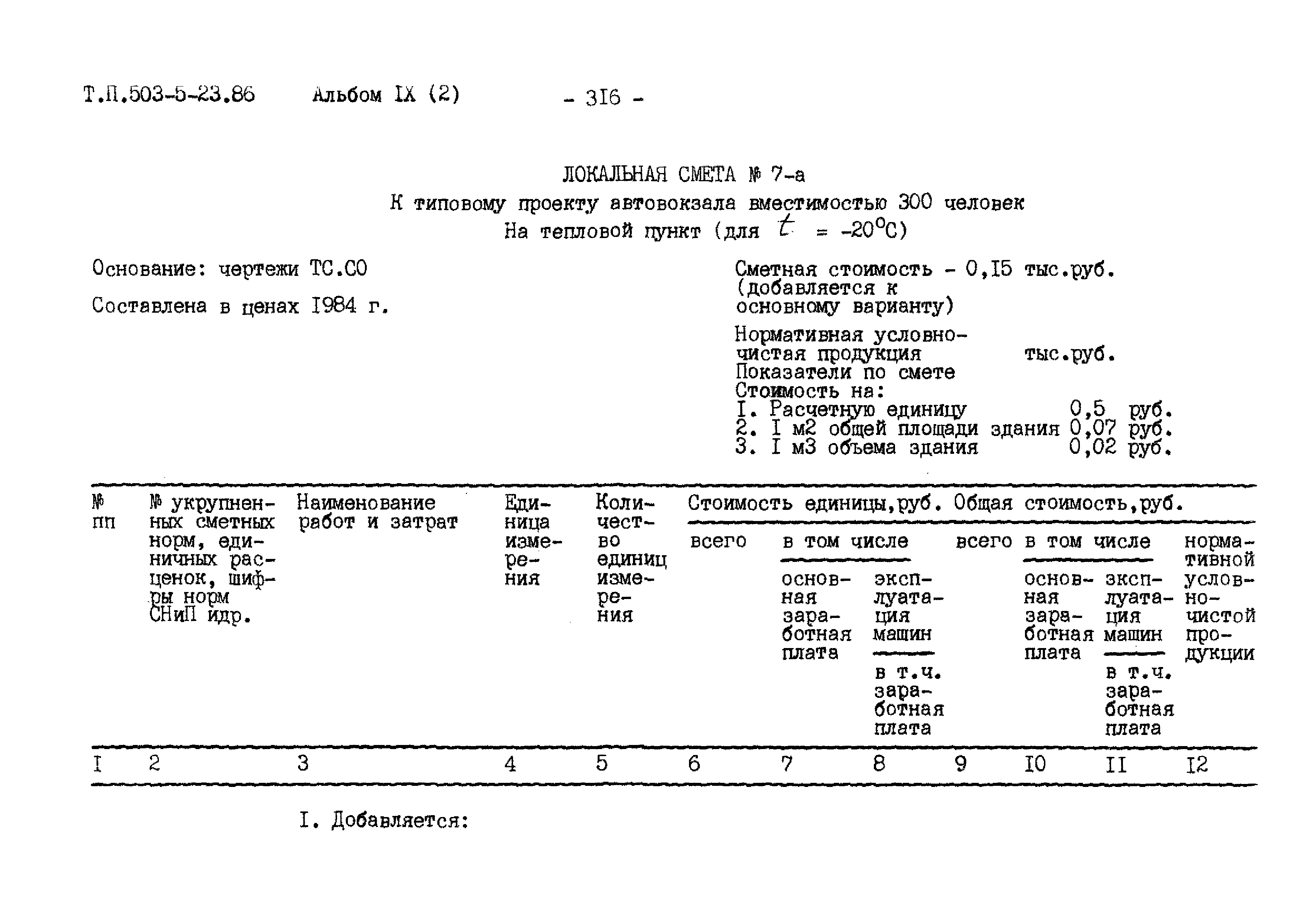 Типовой проект 503-5-23.86