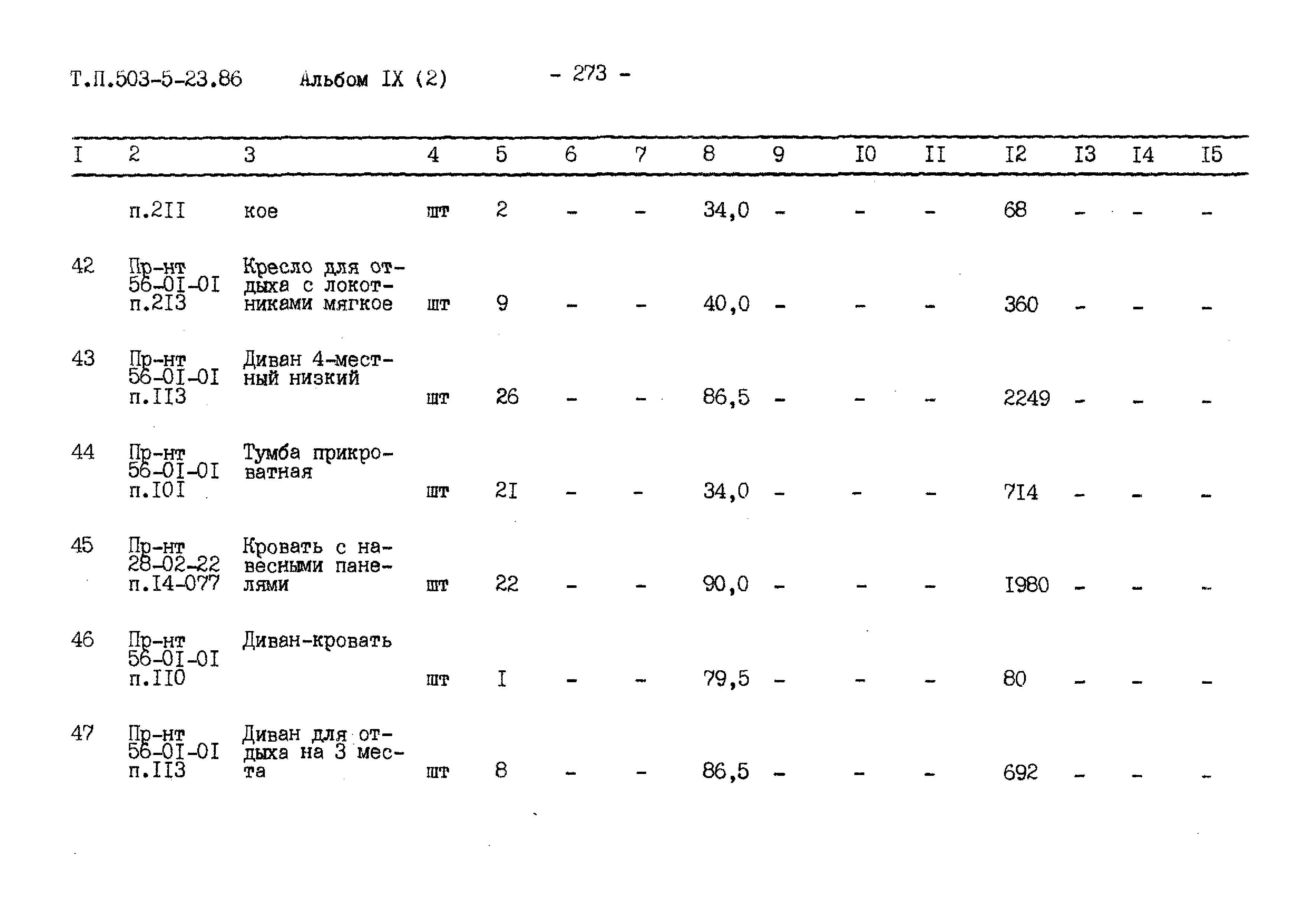 Типовой проект 503-5-23.86