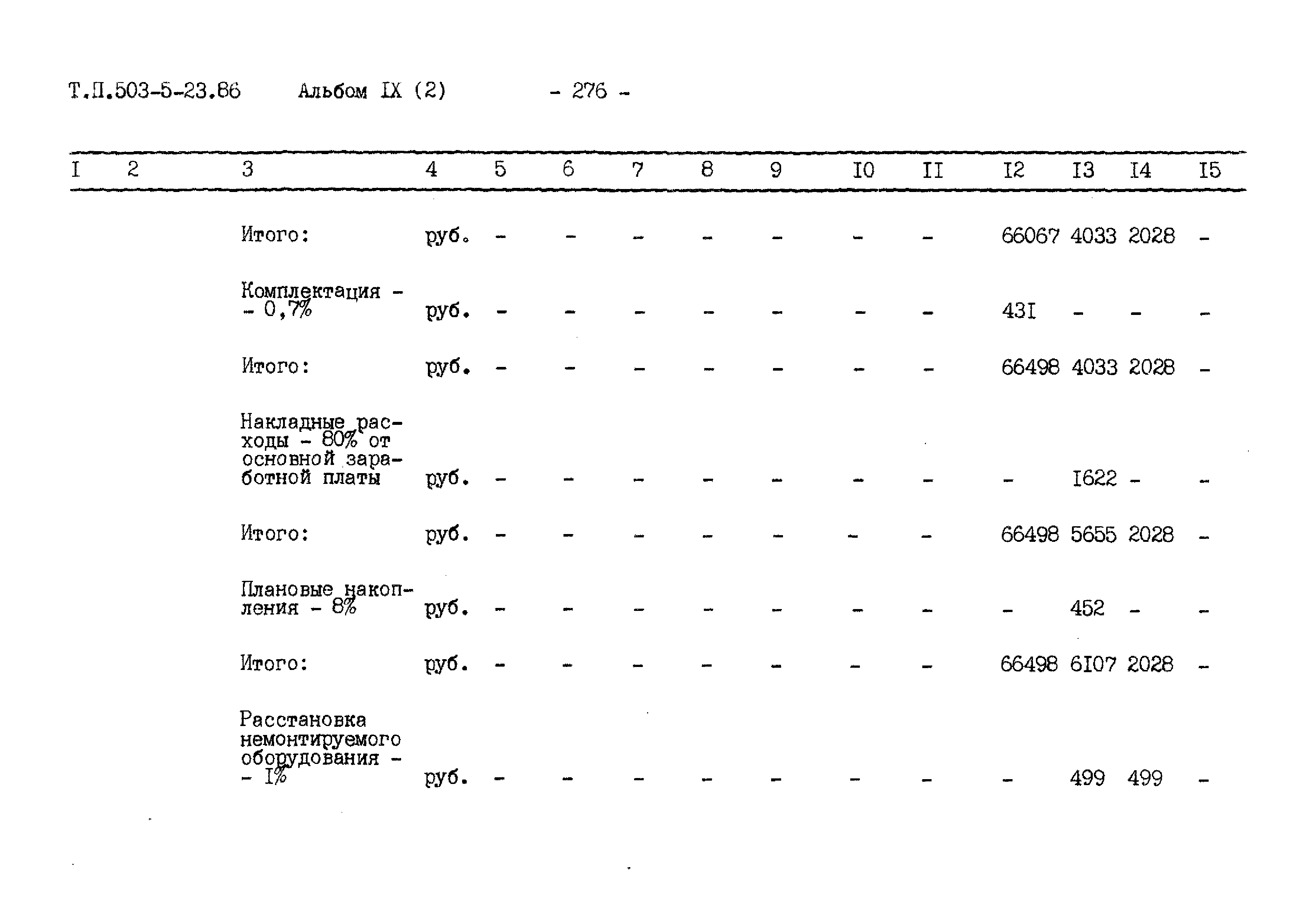 Типовой проект 503-5-23.86