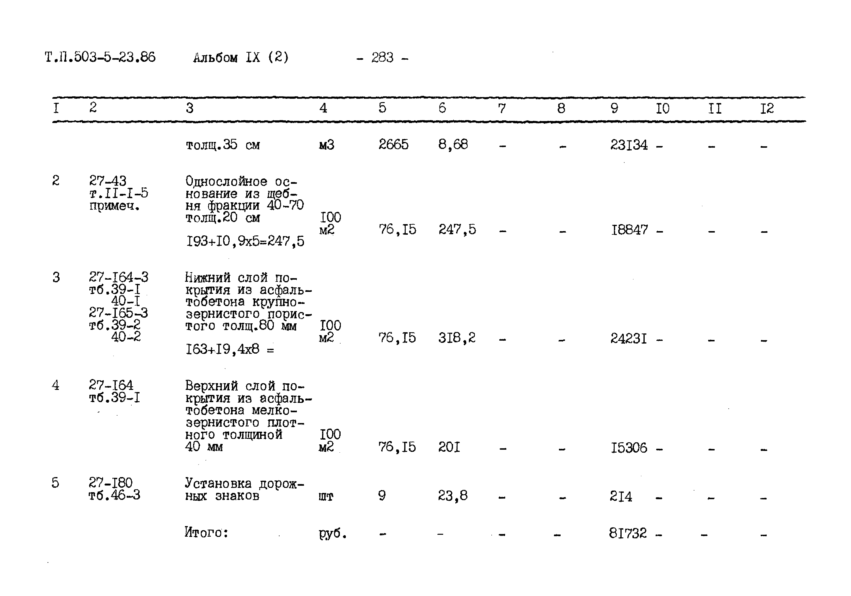 Типовой проект 503-5-23.86