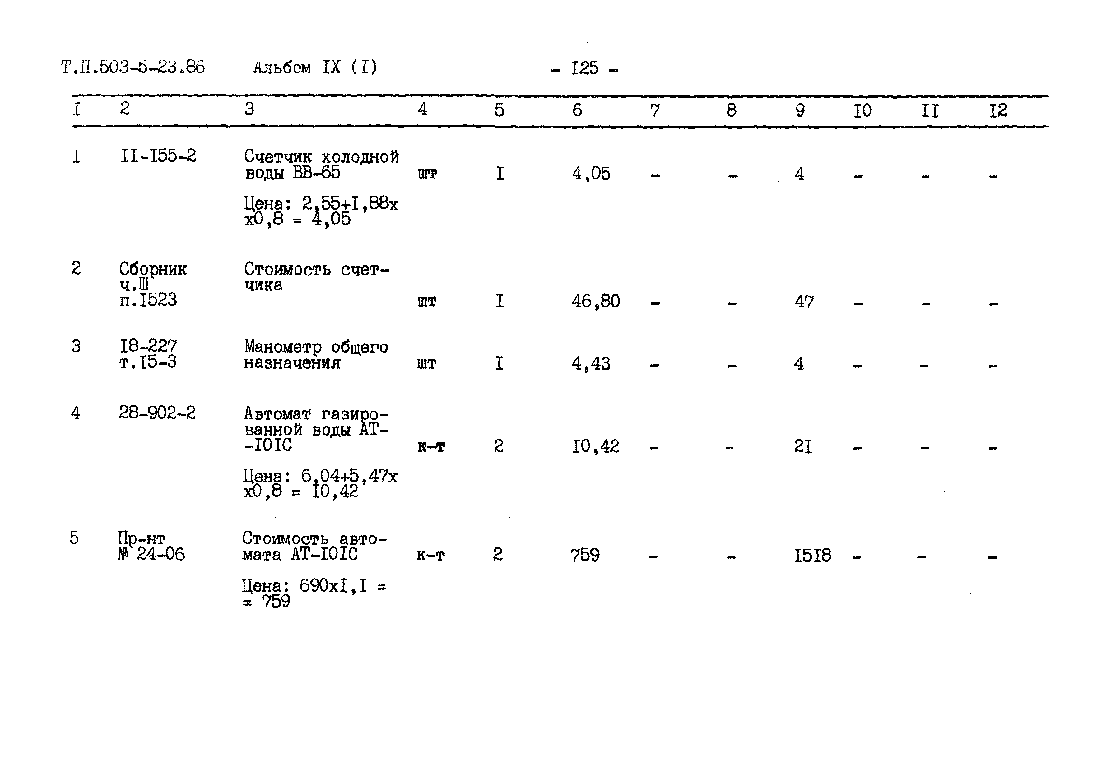 Типовой проект 503-5-23.86