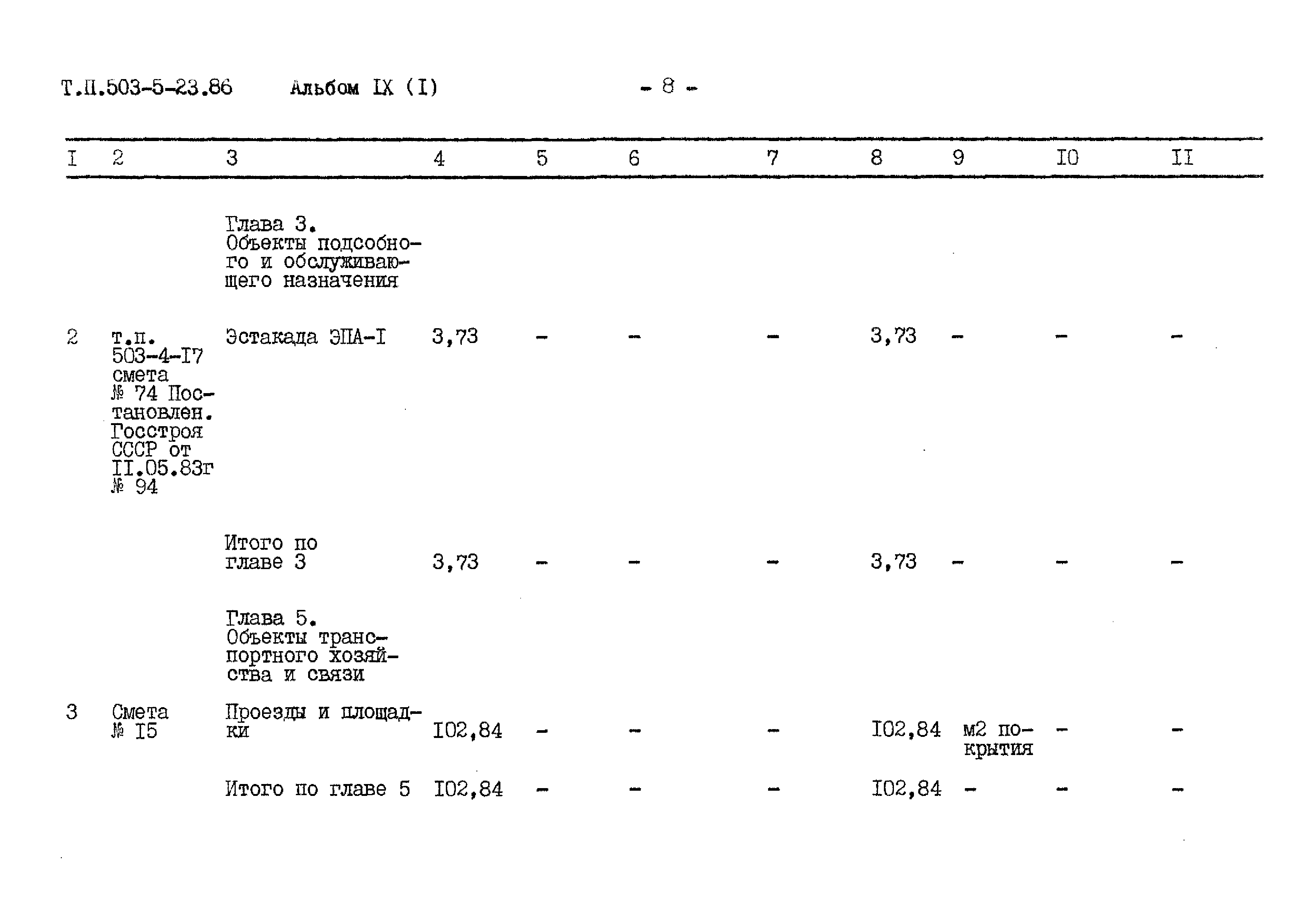 Типовой проект 503-5-23.86