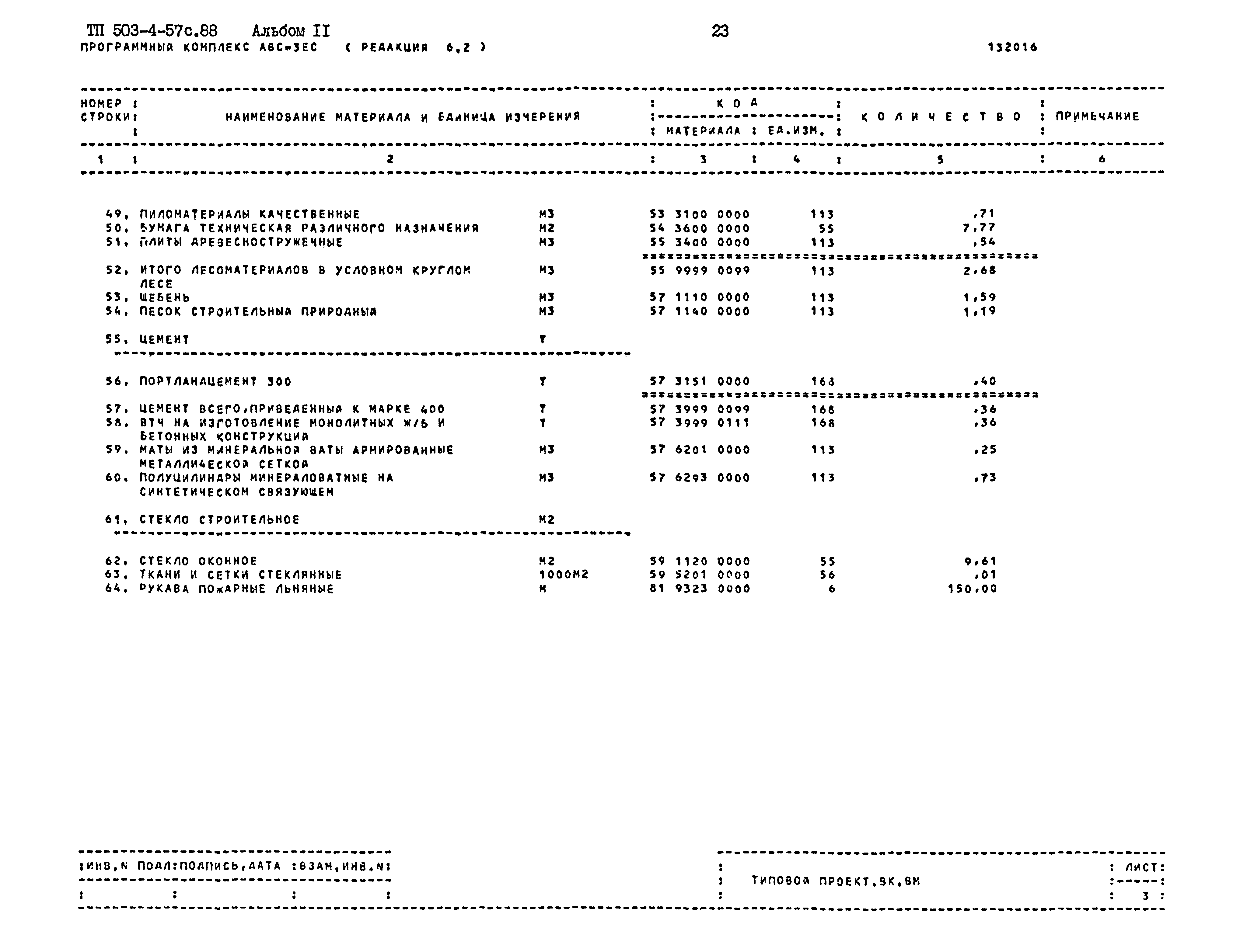 Типовой проект 503-4-57с.88