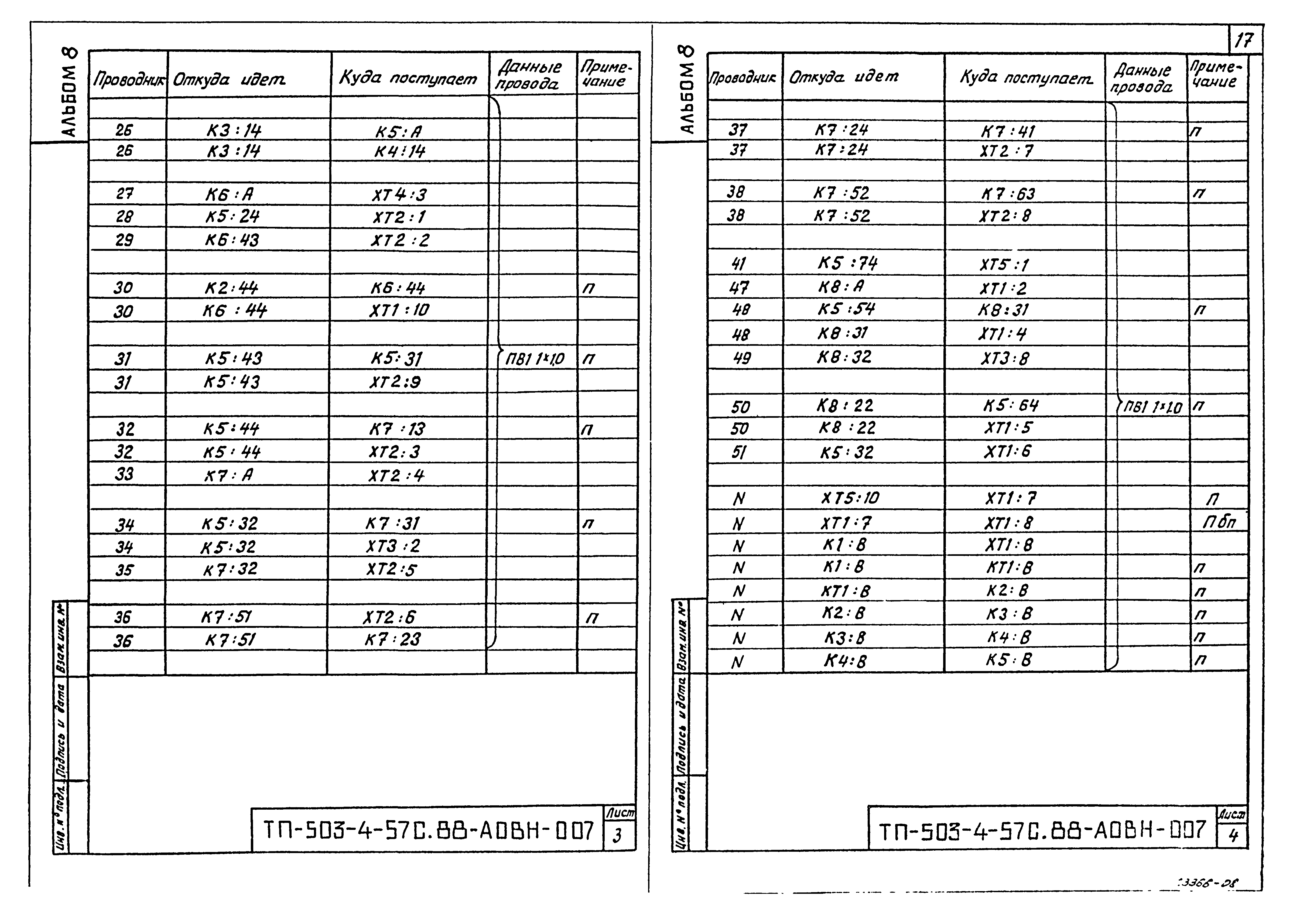 Типовой проект 503-4-57с.88