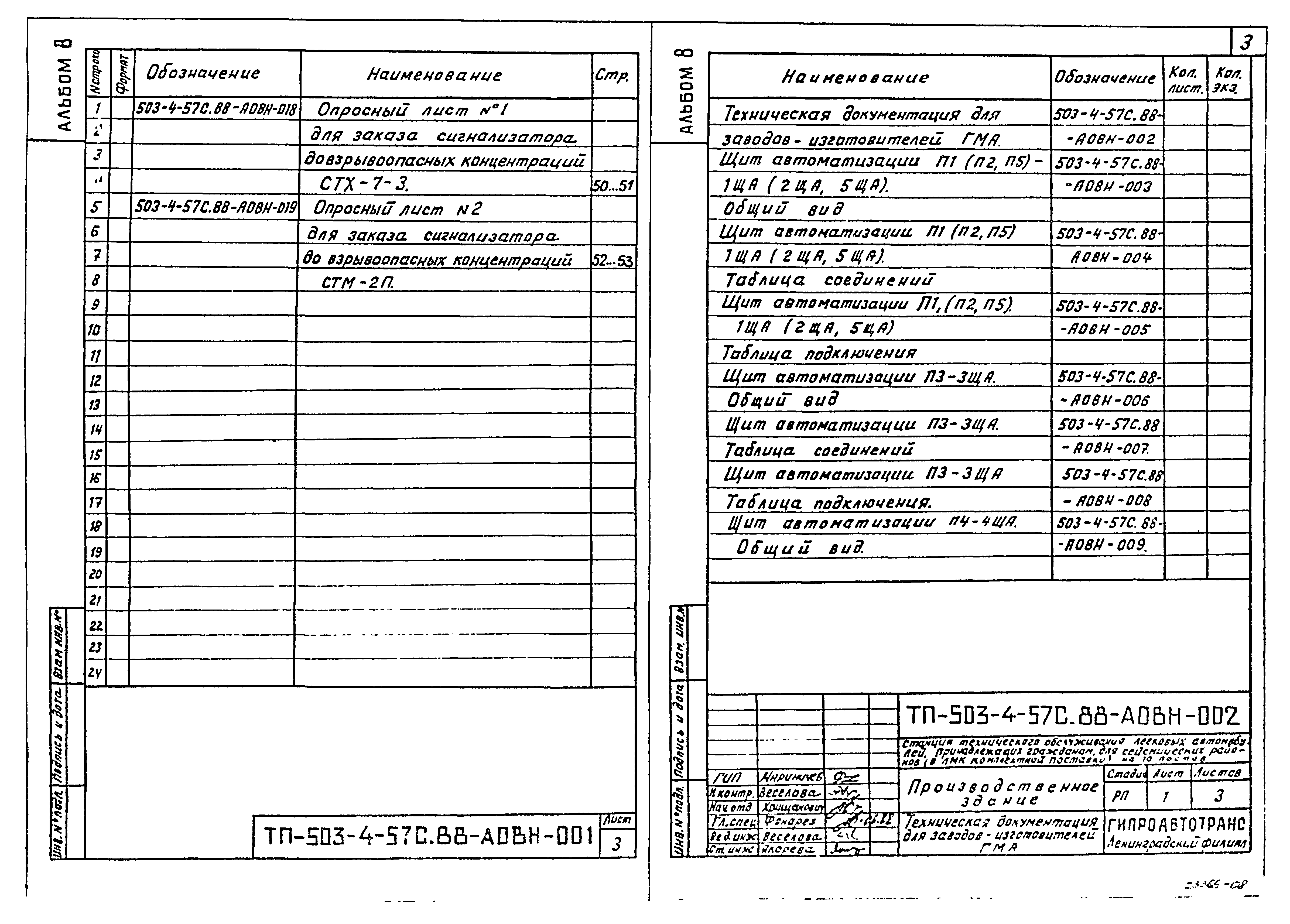 Типовой проект 503-4-57с.88