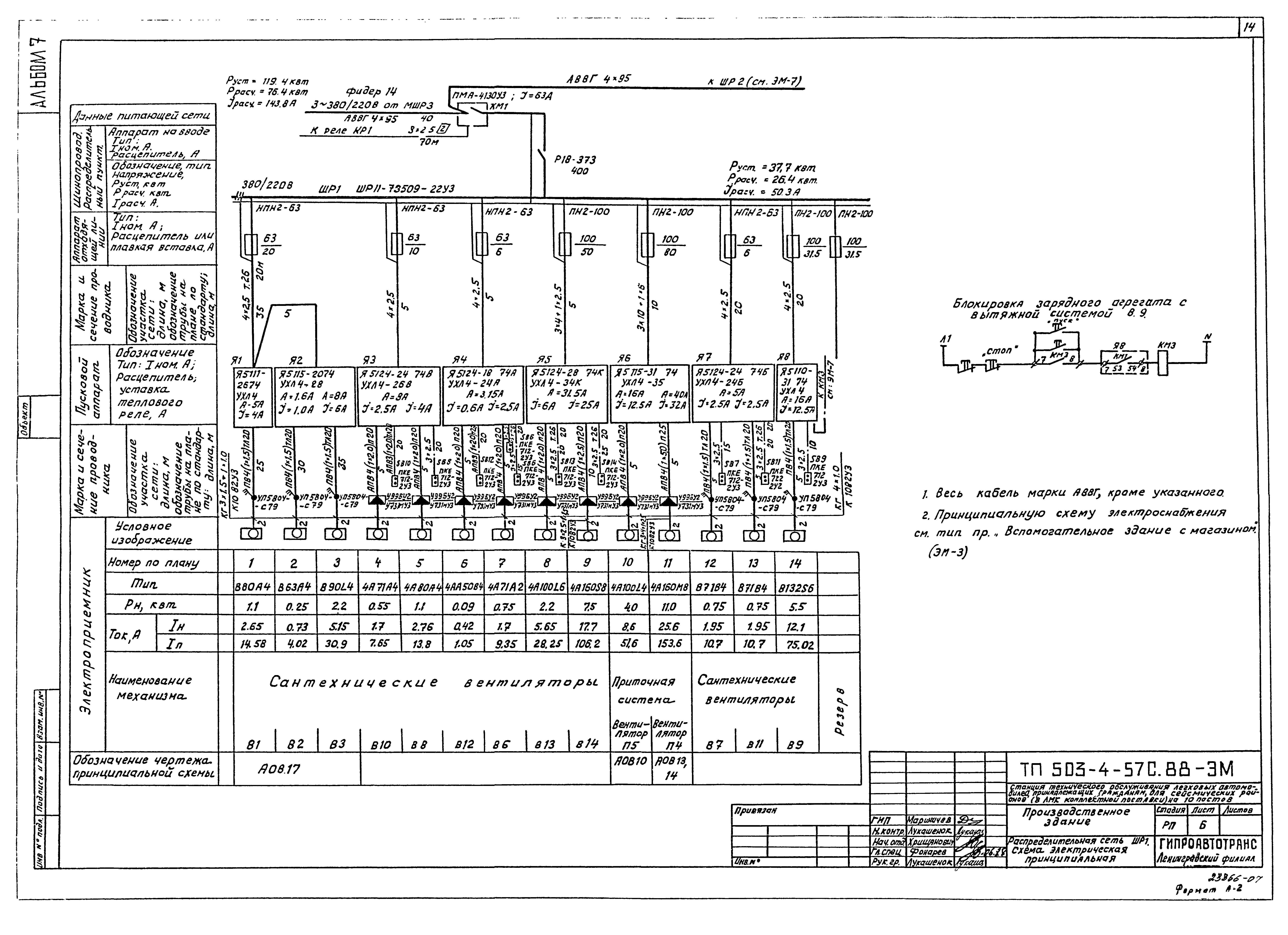 Типовой проект 503-4-57с.88