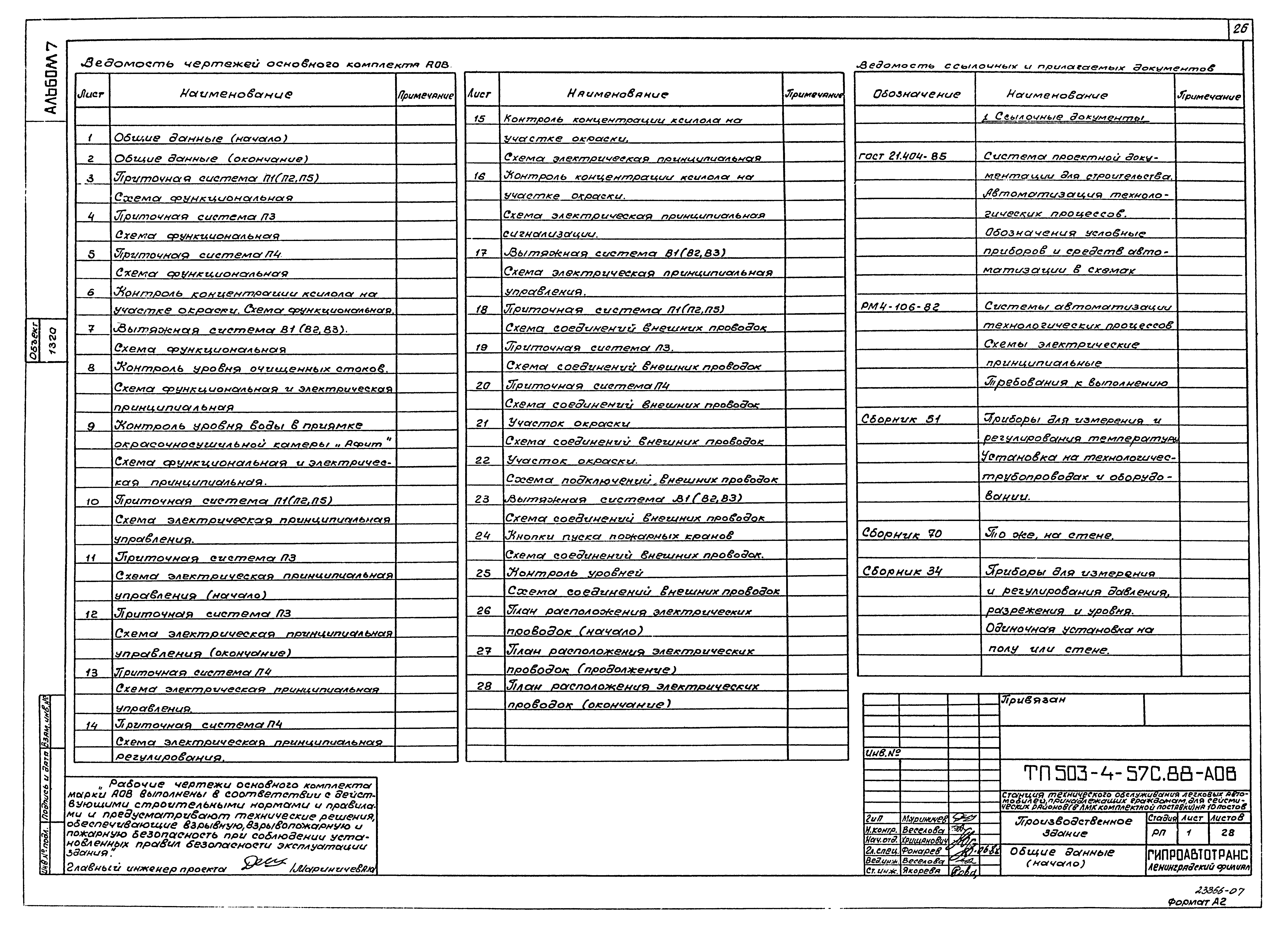 Типовой проект 503-4-57с.88