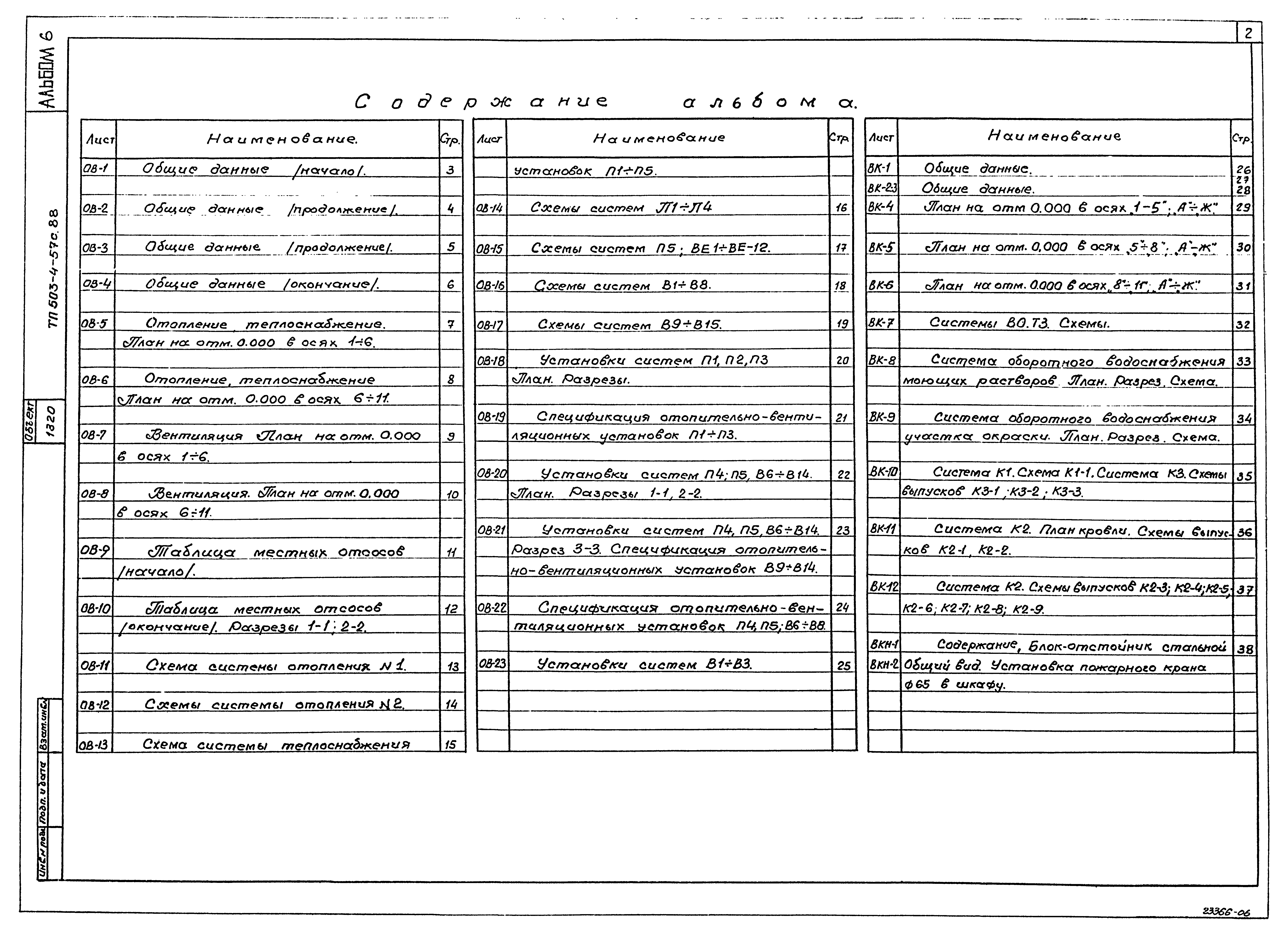 Типовой проект 503-4-57с.88