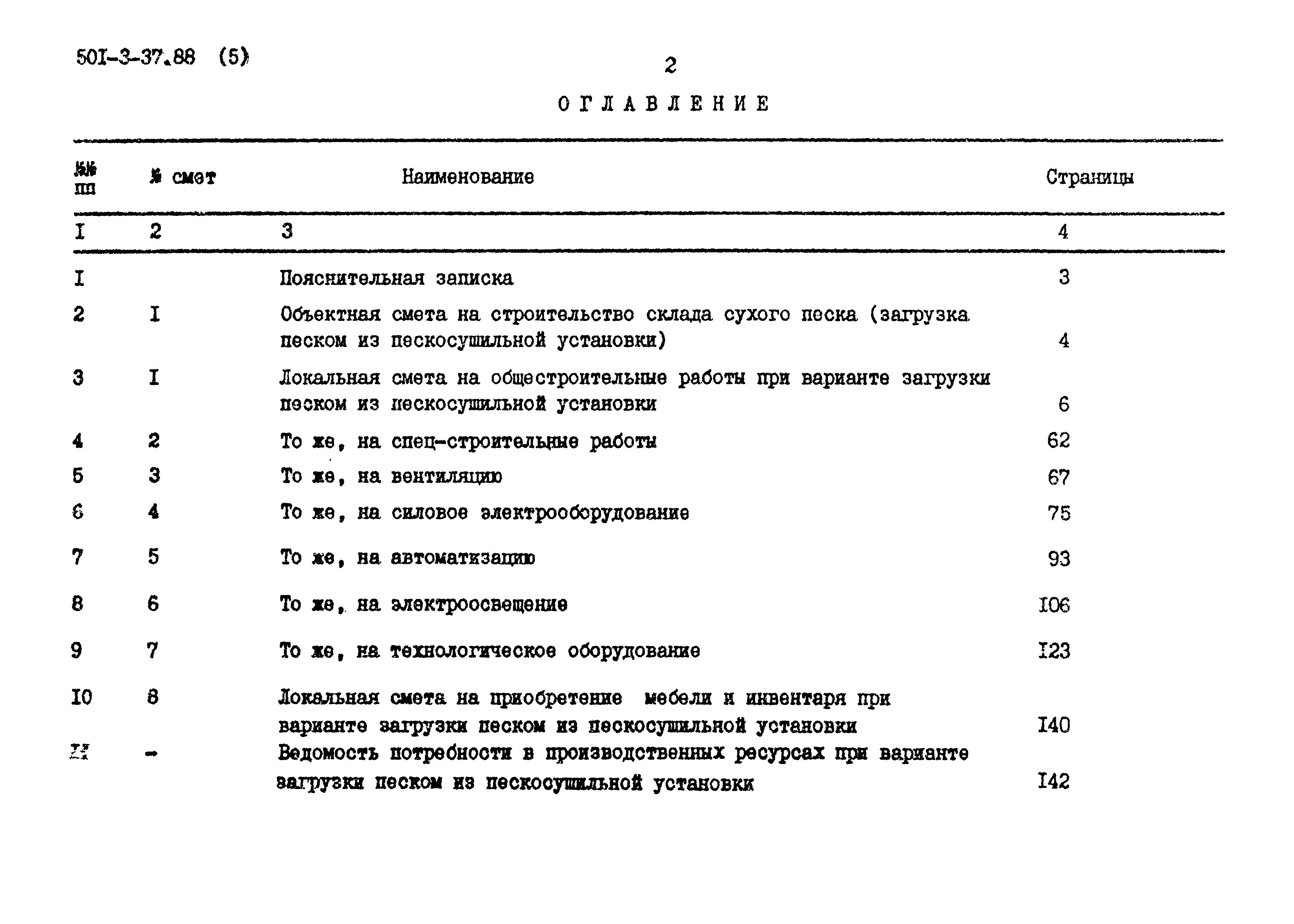 Типовой проект 501-3-37.88