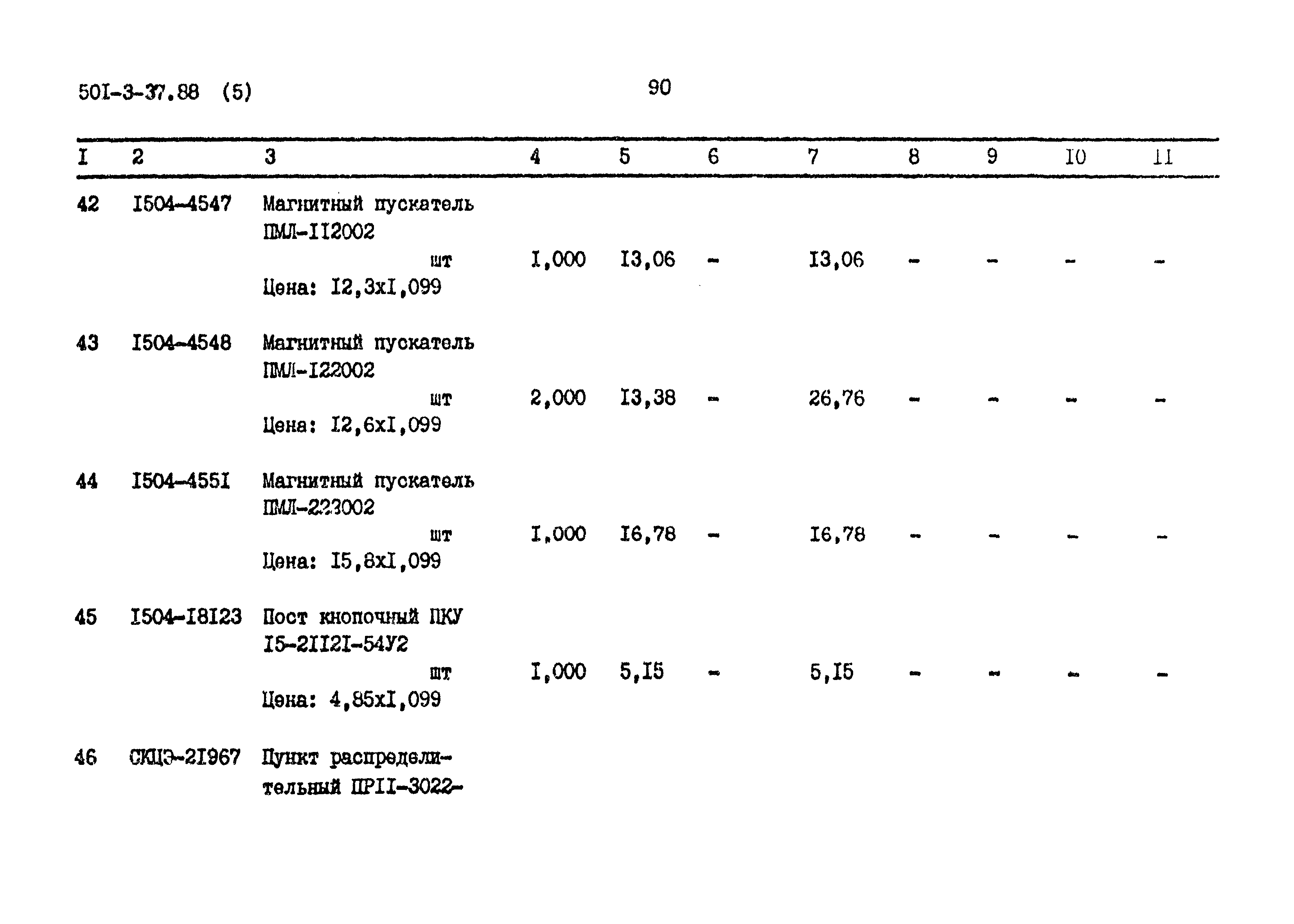 Типовой проект 501-3-37.88