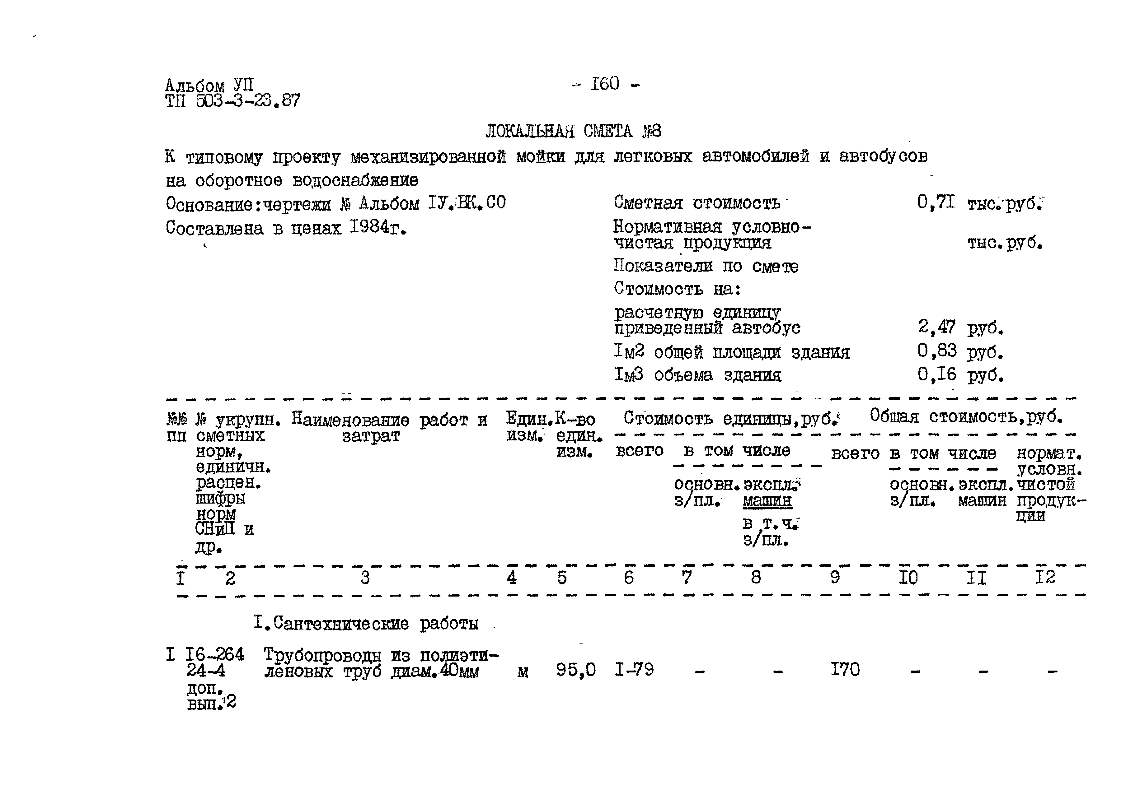 Типовой проект 503-3-23.87