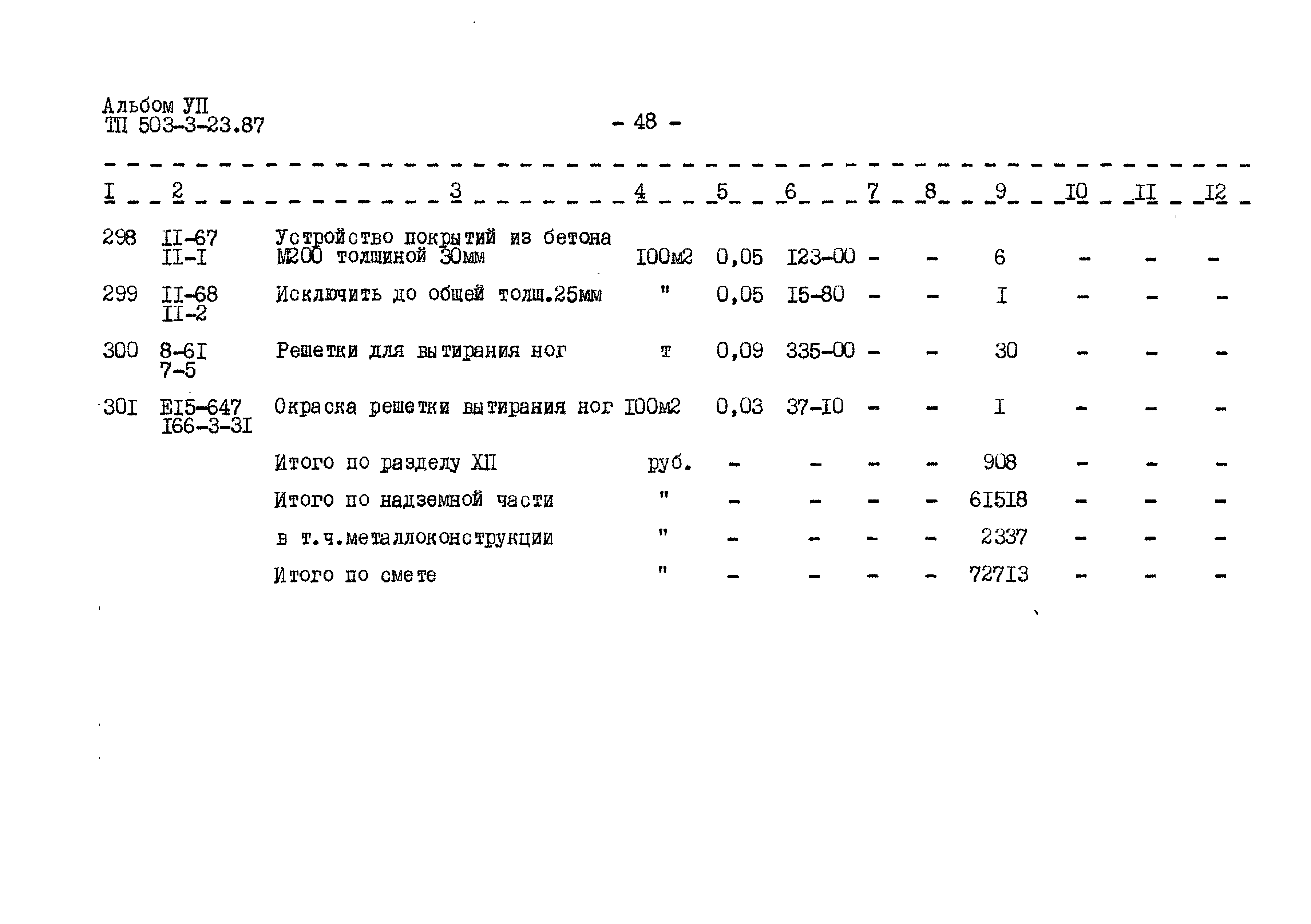 Типовой проект 503-3-23.87