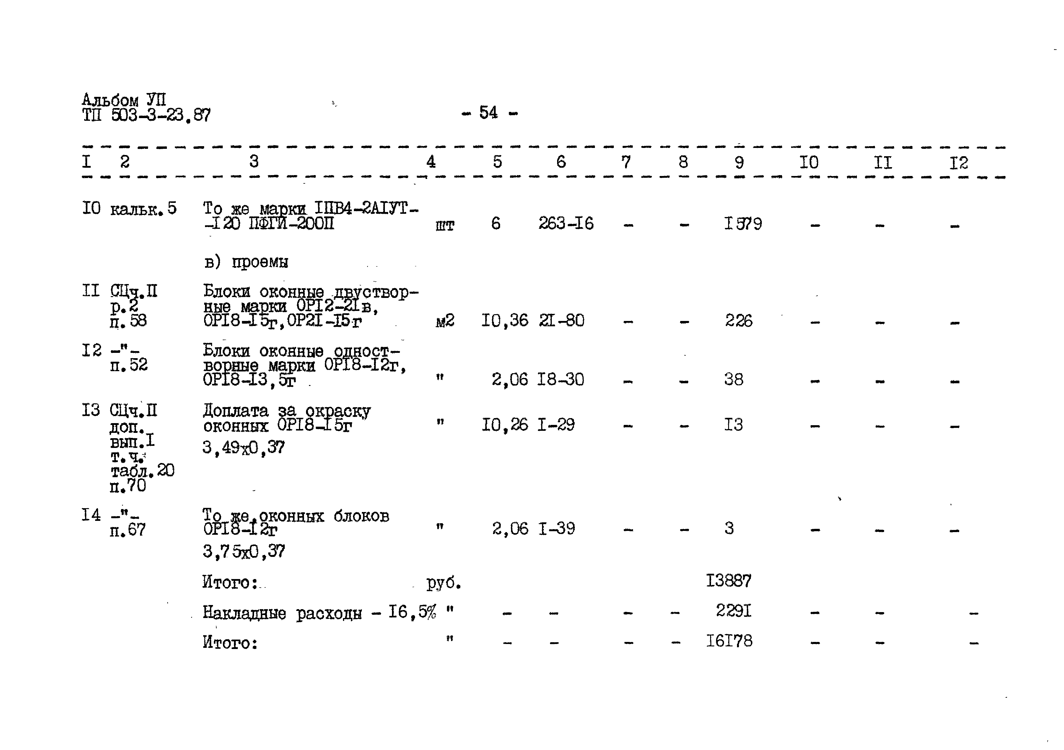 Типовой проект 503-3-23.87