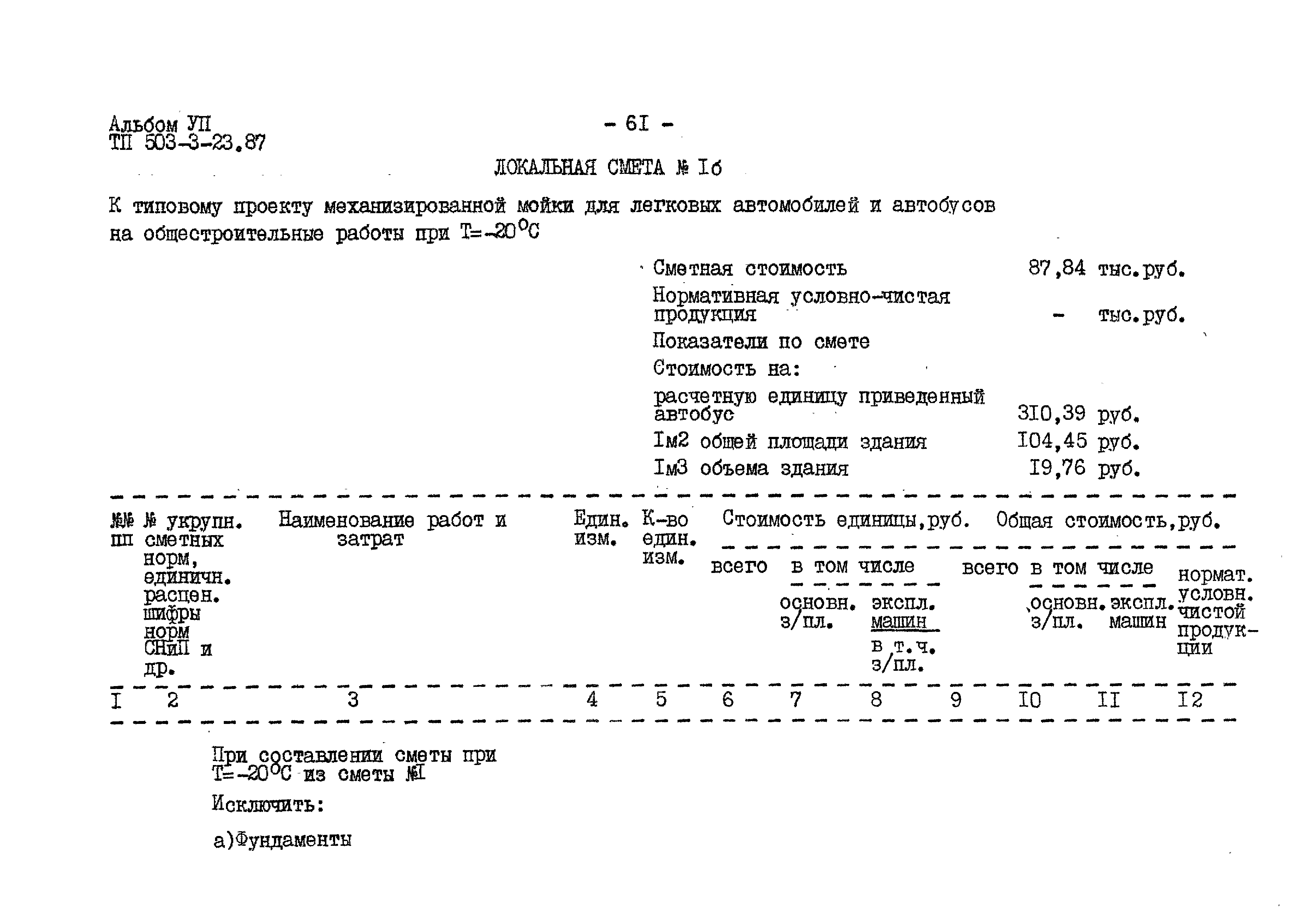 Типовой проект 503-3-23.87