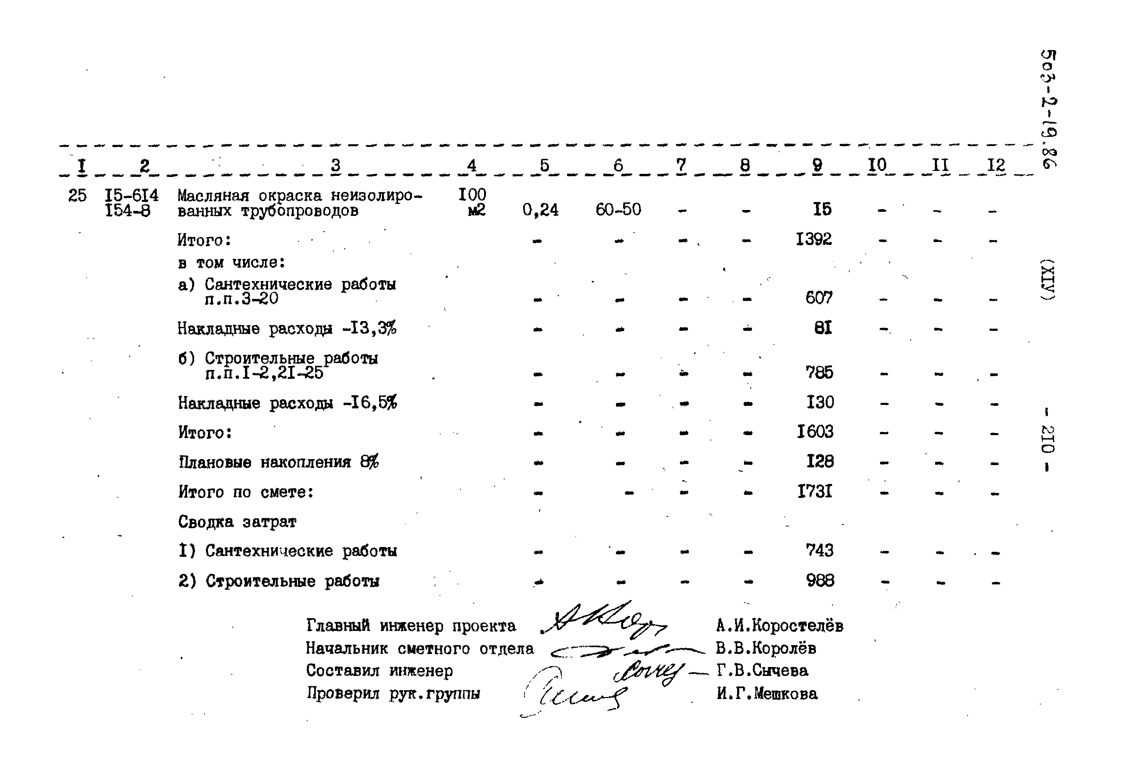 Типовой проект 503-2-19.86