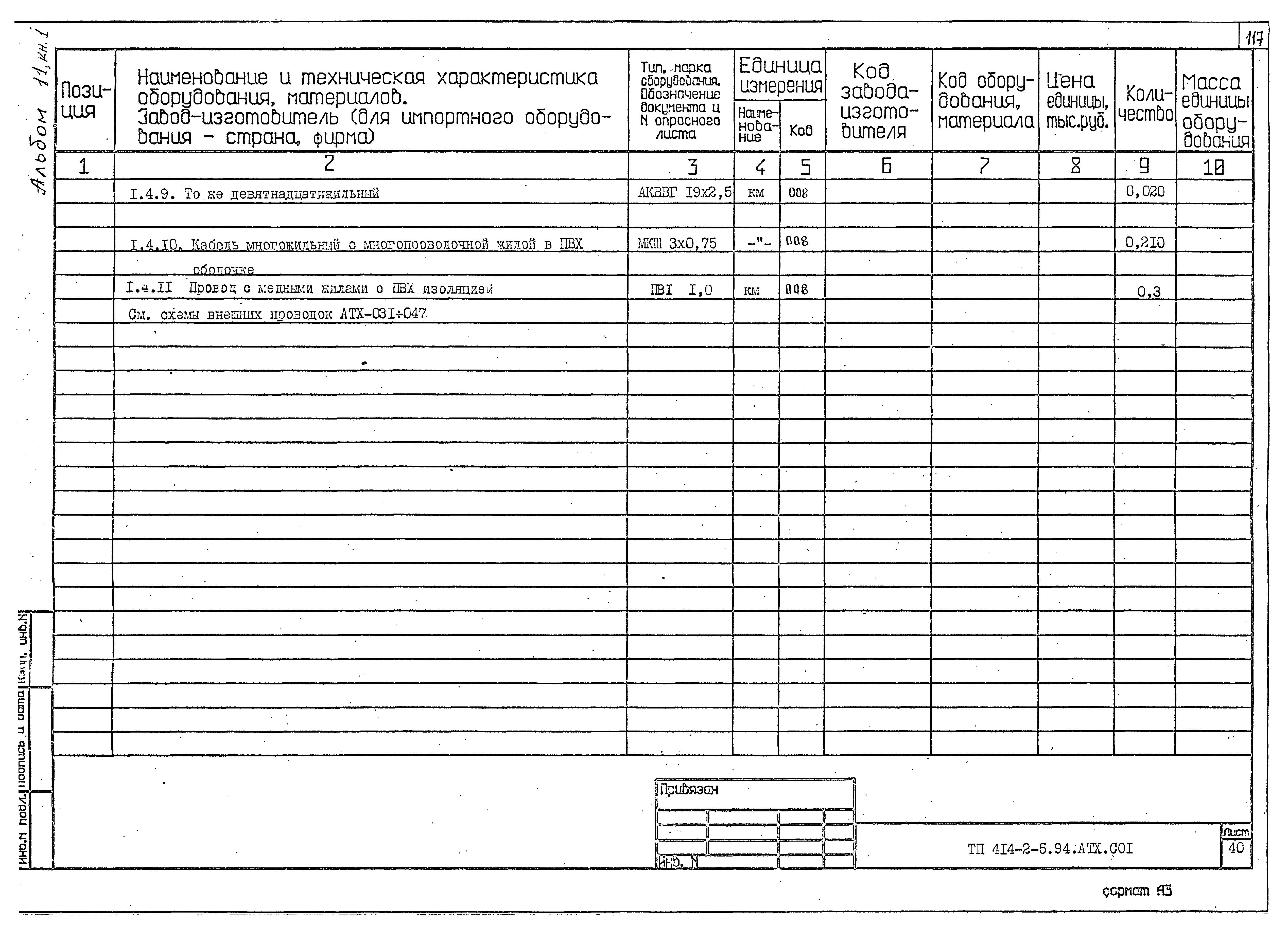 Типовой проект 414-2-55.94