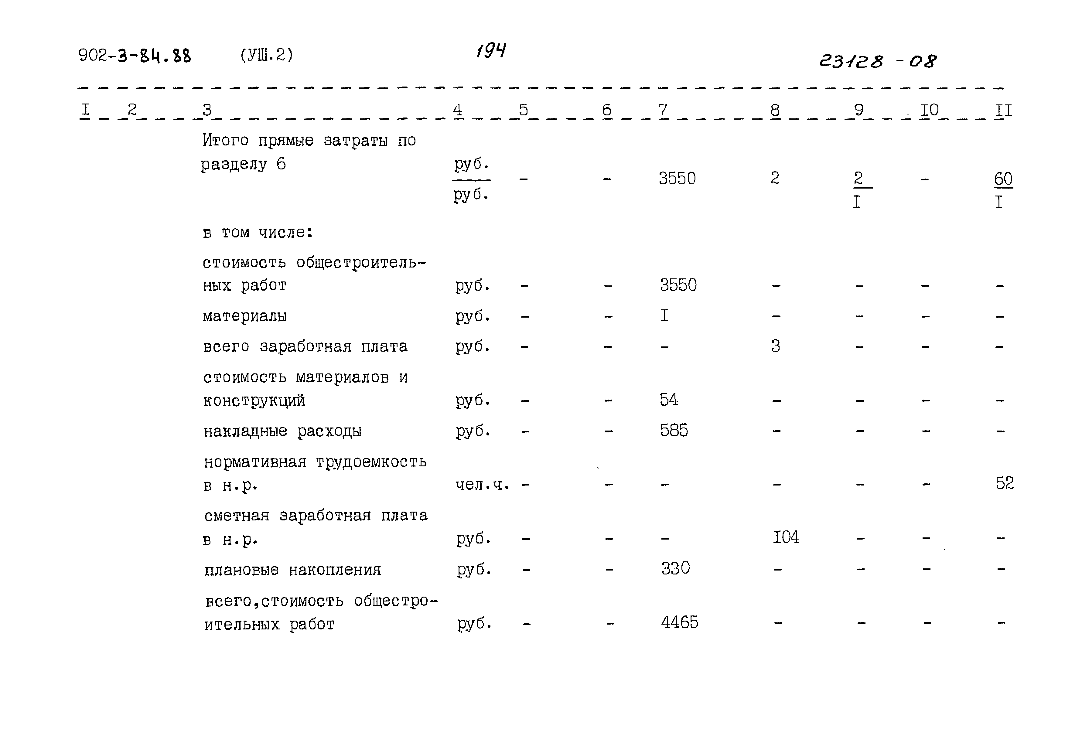 Типовой проект 902-3-84.88