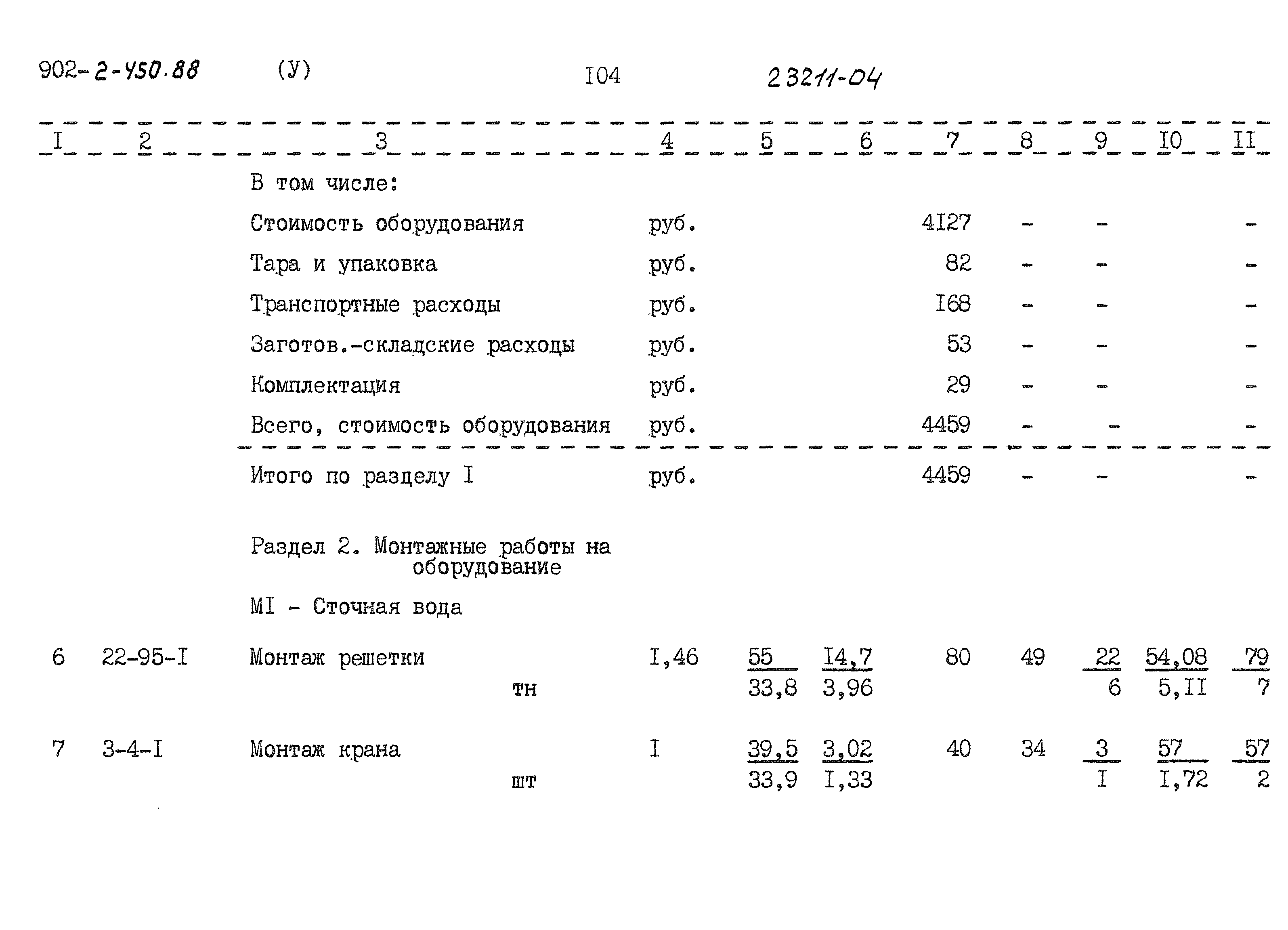 Типовой проект 902-2-450.88