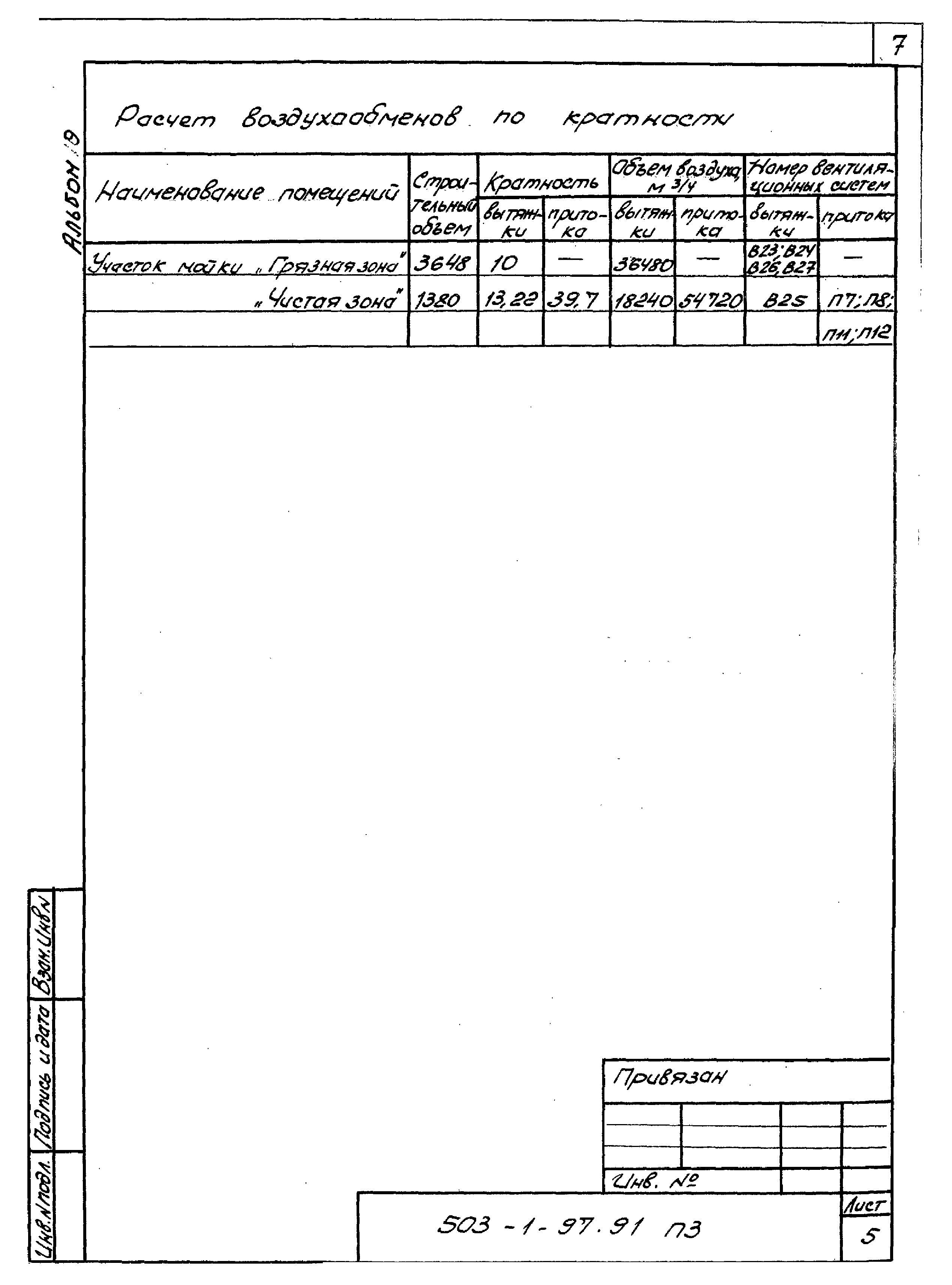 Типовой проект 503-1-97.91