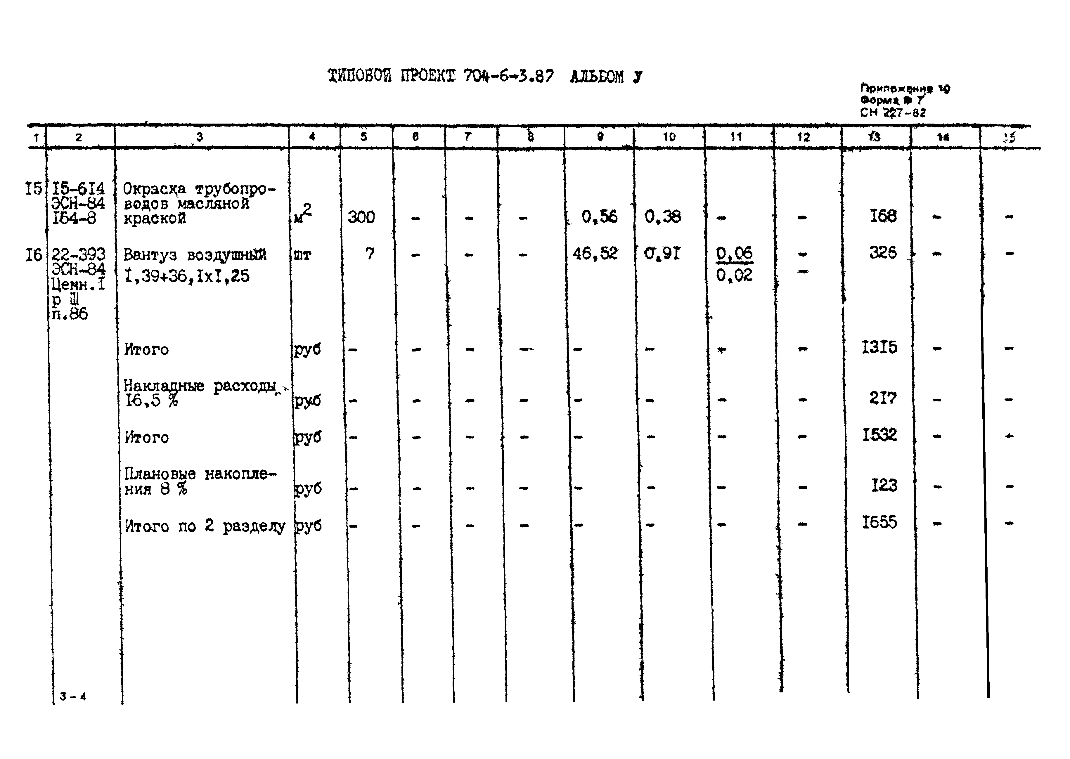 Типовой проект 704-6-3.87