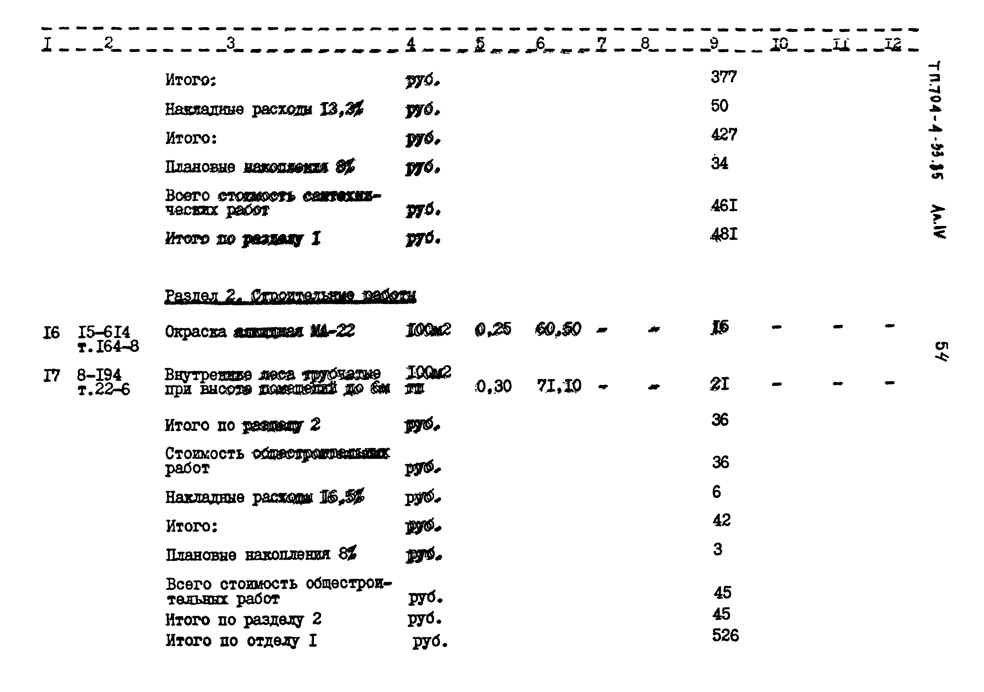 Типовой проект 704-4-33.85