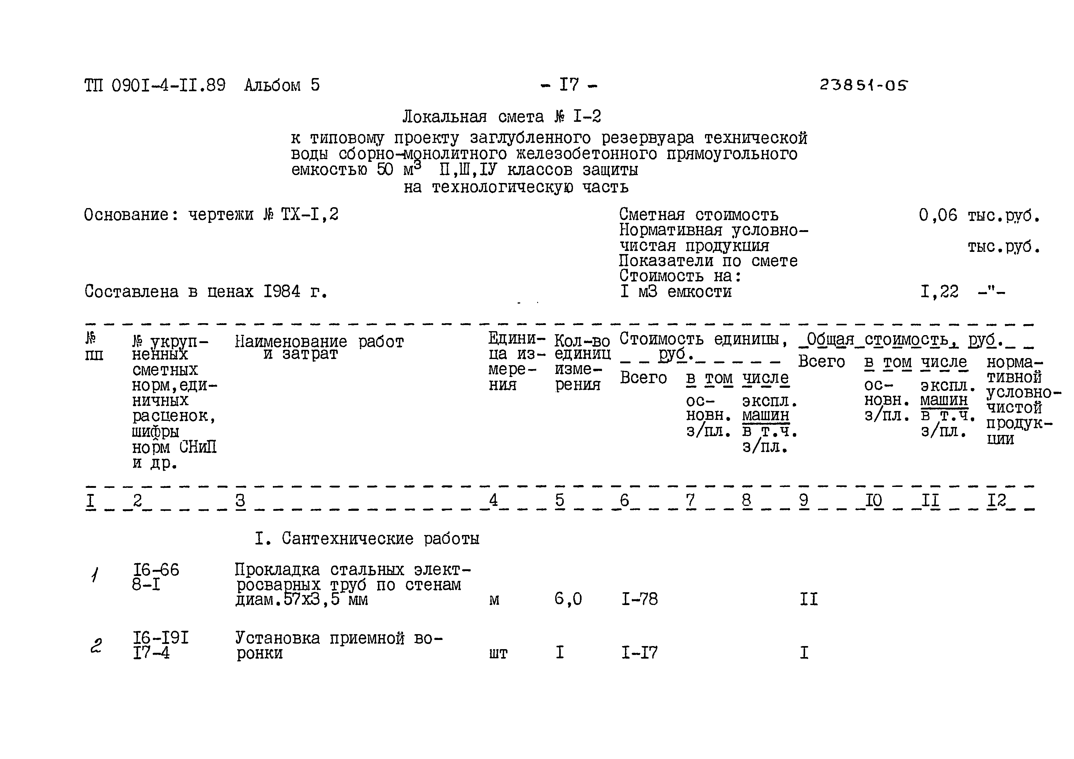 Типовой проект 0901-4-11.89