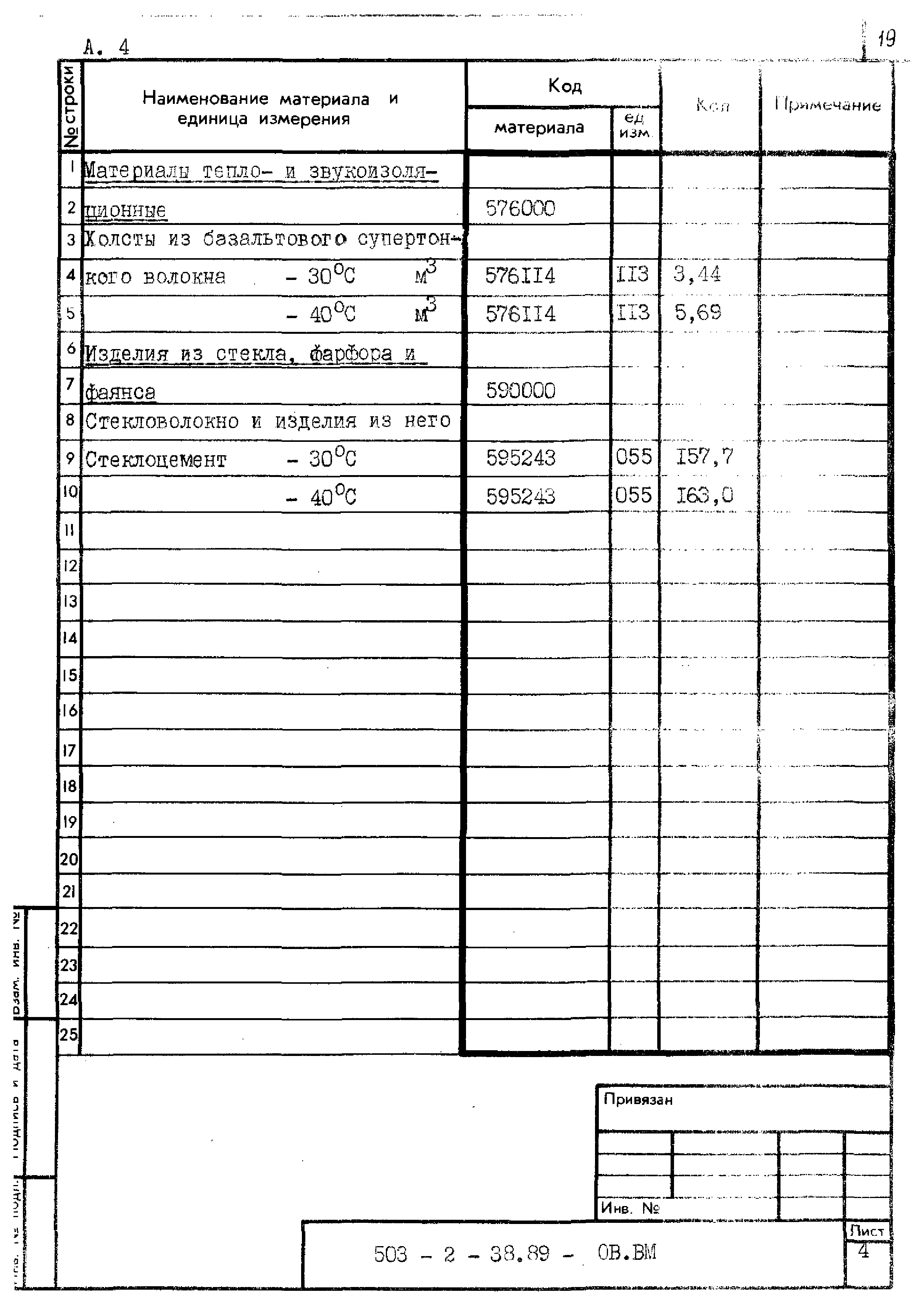 Типовой проект 503-2-38.89