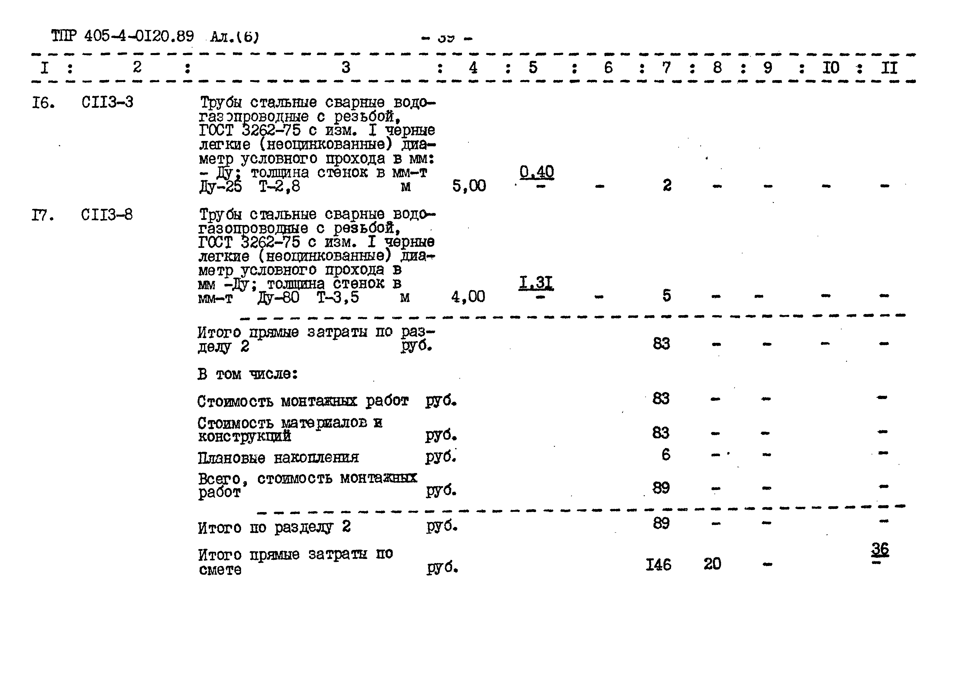 Типовые проектные решения 405-4-0120.89