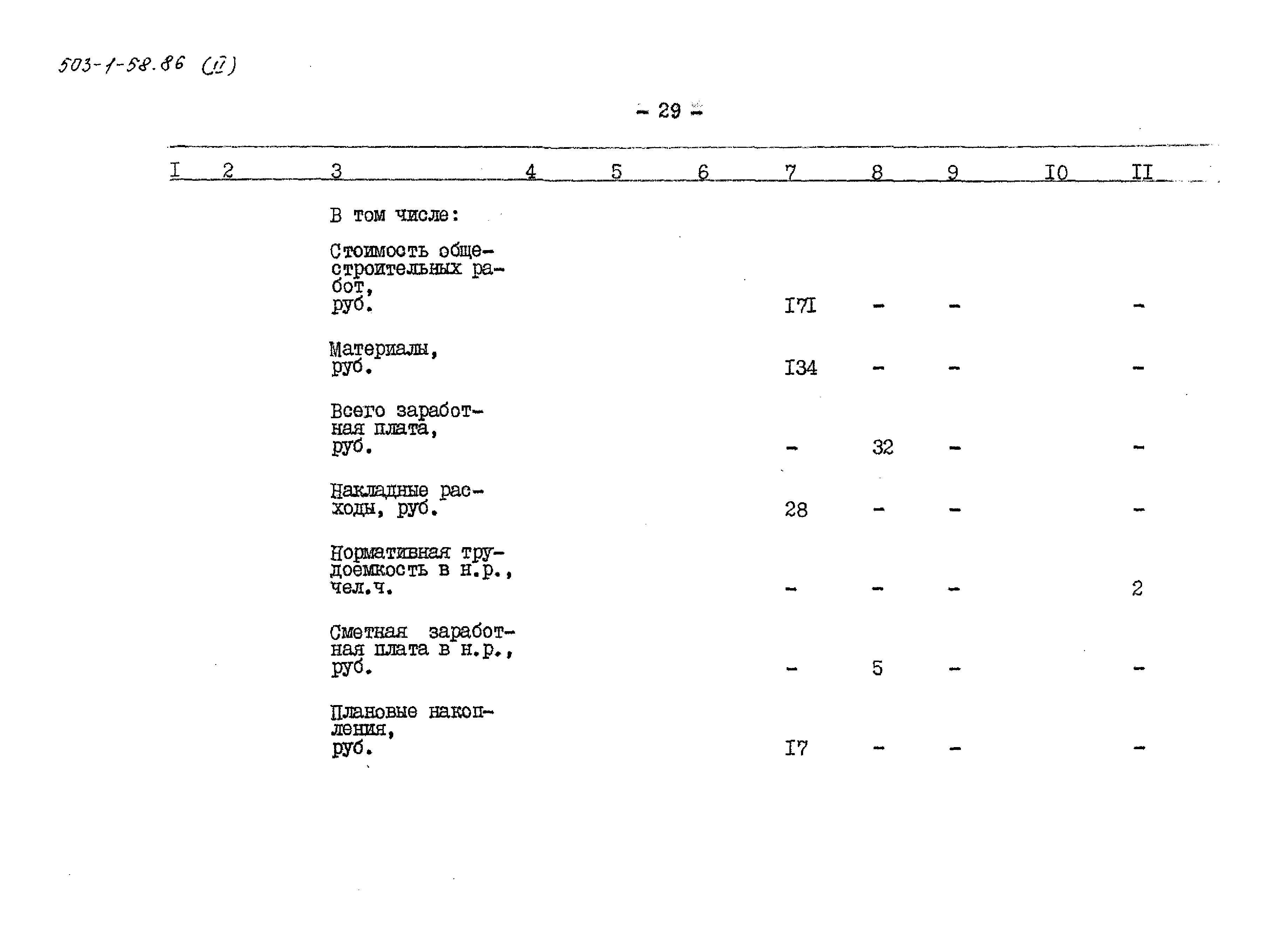 Типовой проект 503-1-58.86