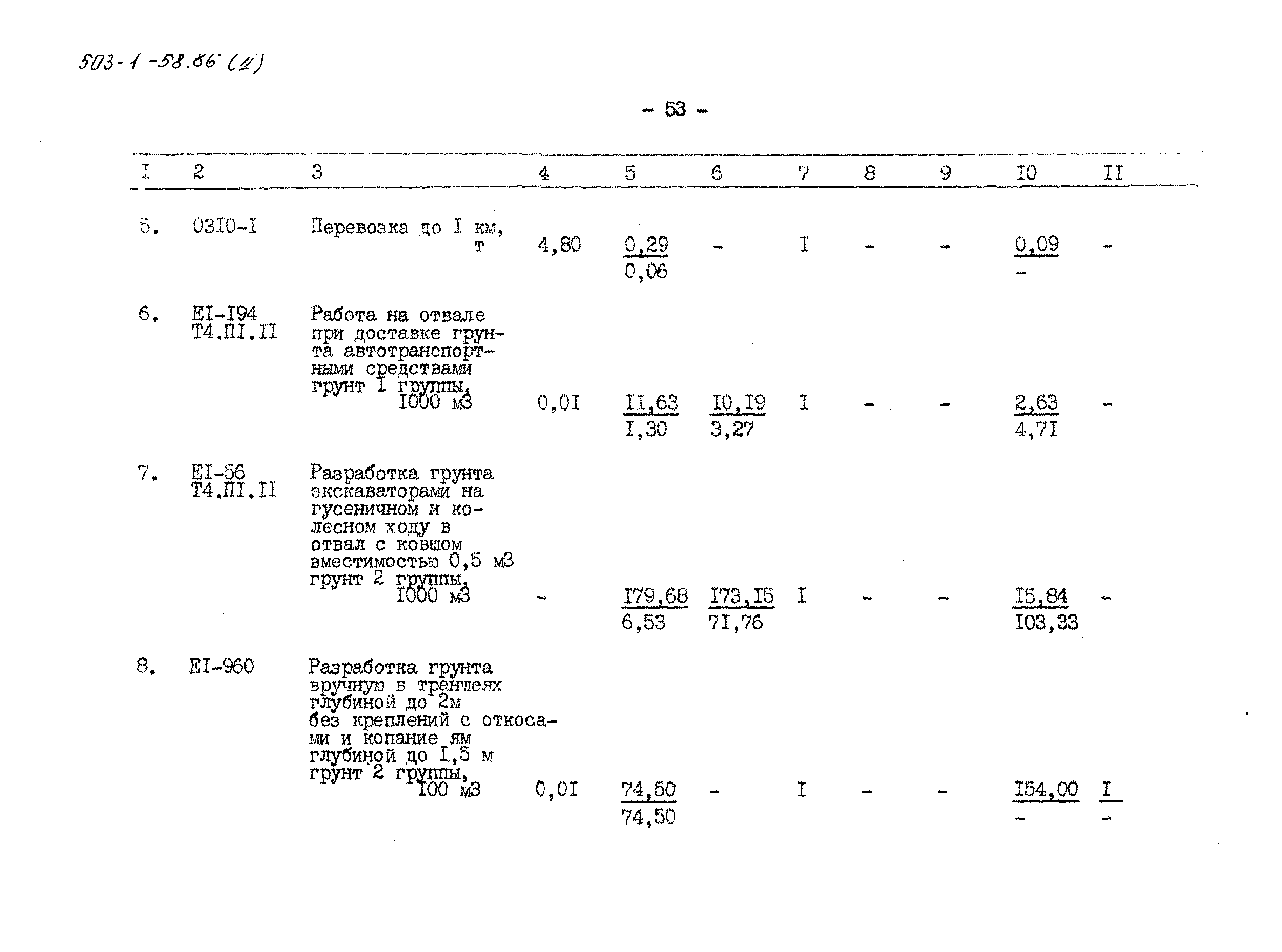 Типовой проект 503-1-58.86