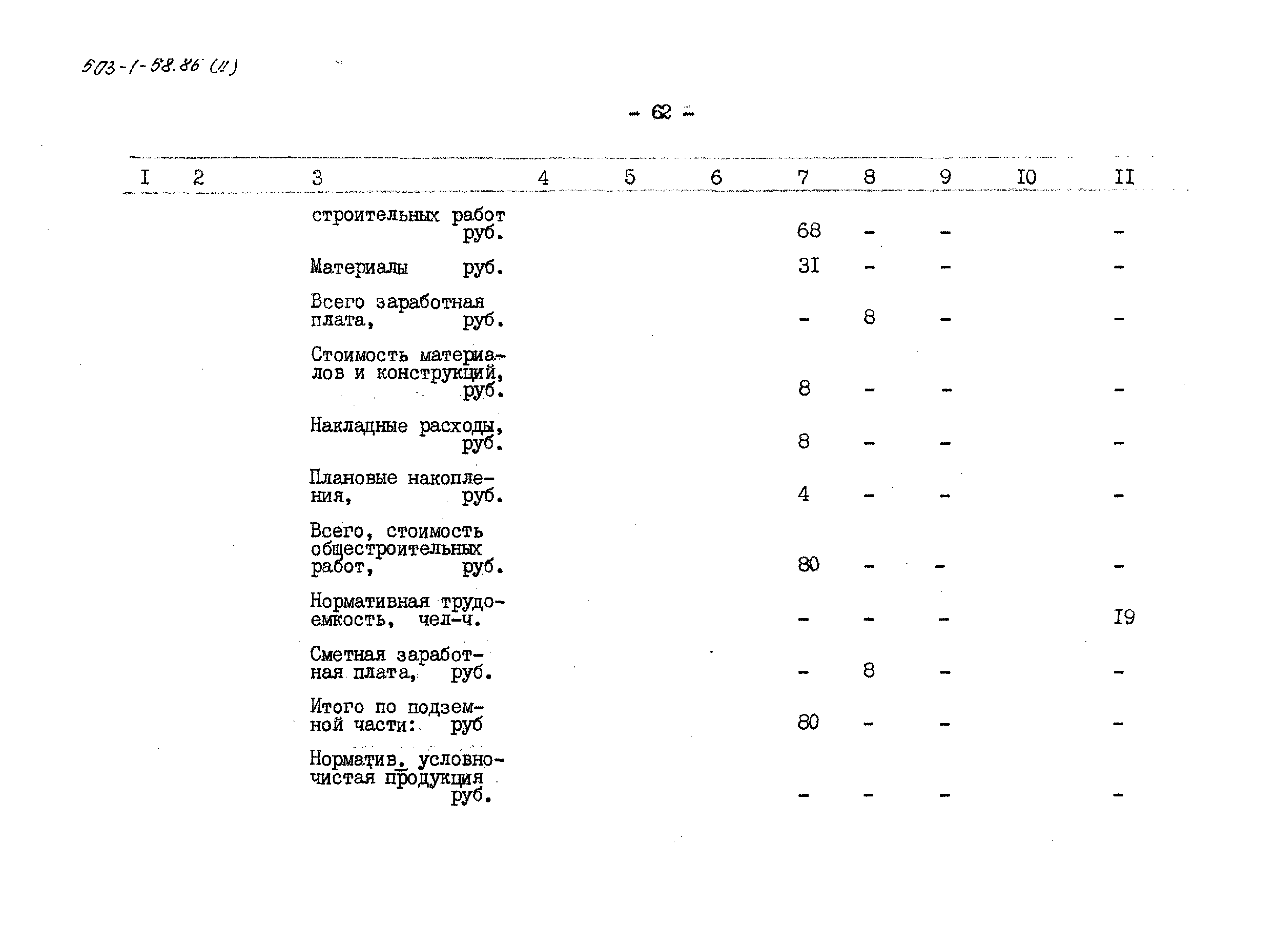 Типовой проект 503-1-58.86