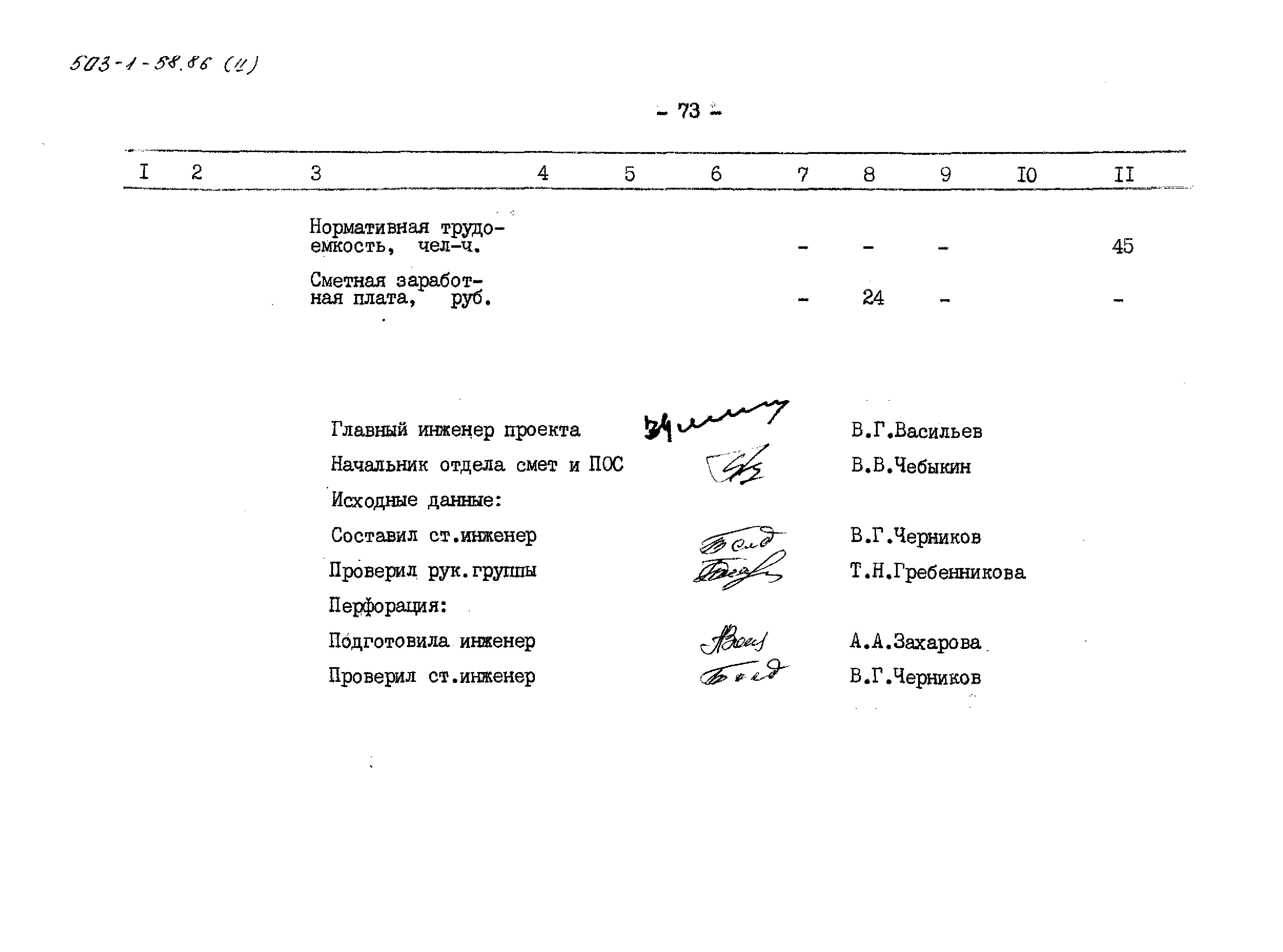 Типовой проект 503-1-58.86