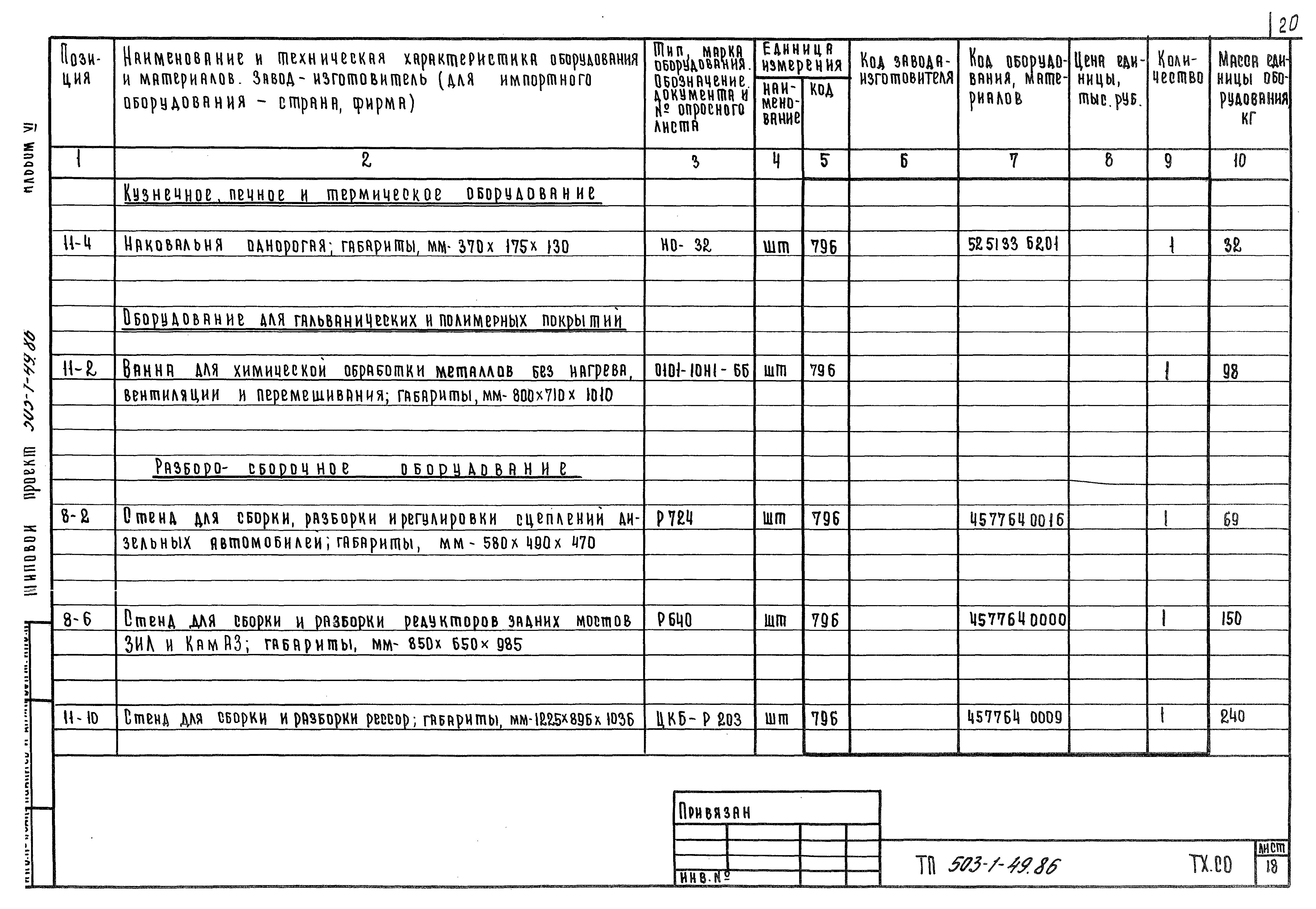 Типовой проект 503-1-49.86