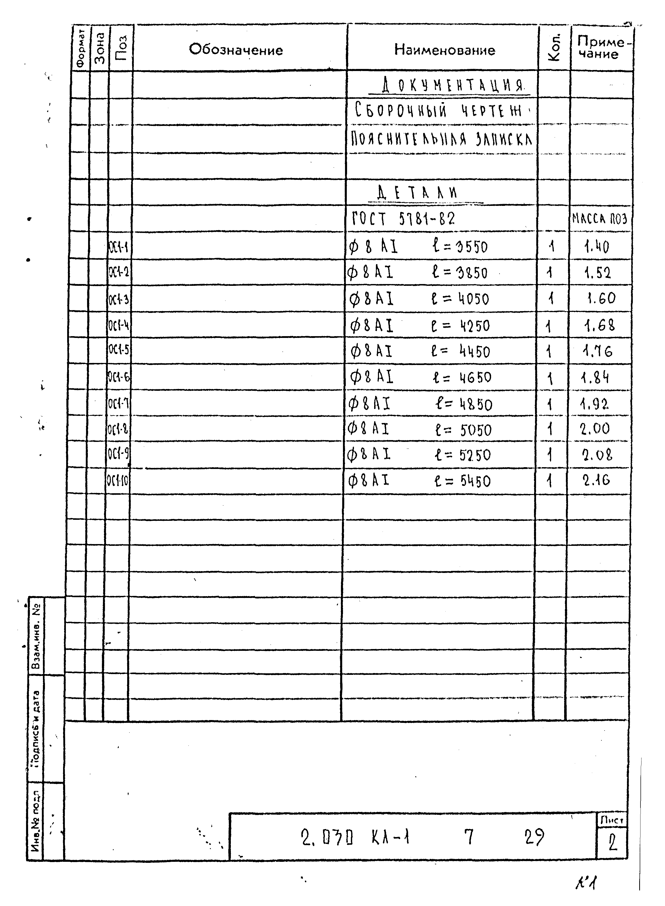 Серия 2.030 КЛ-1