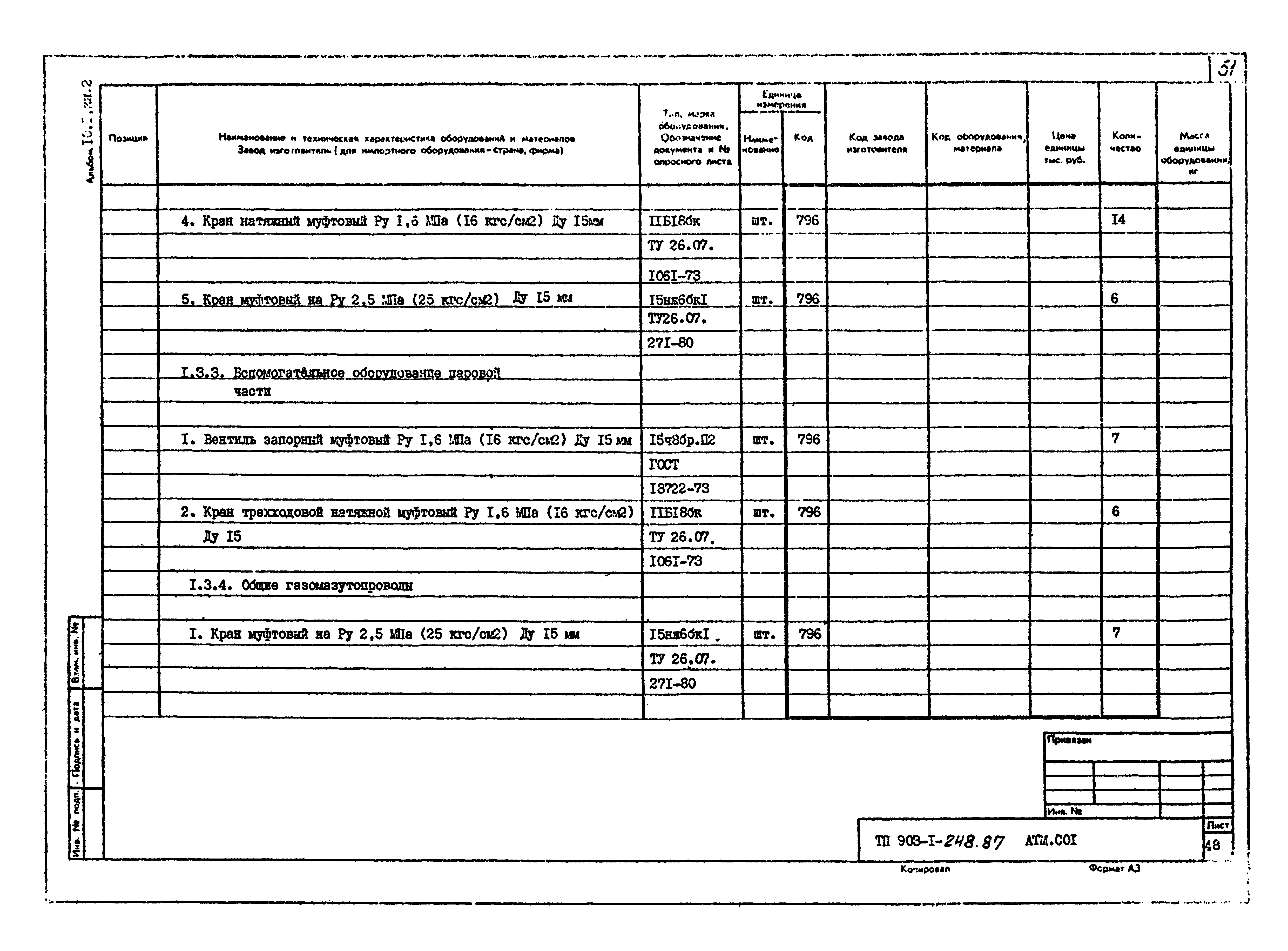 Типовой проект 903-1-248.87