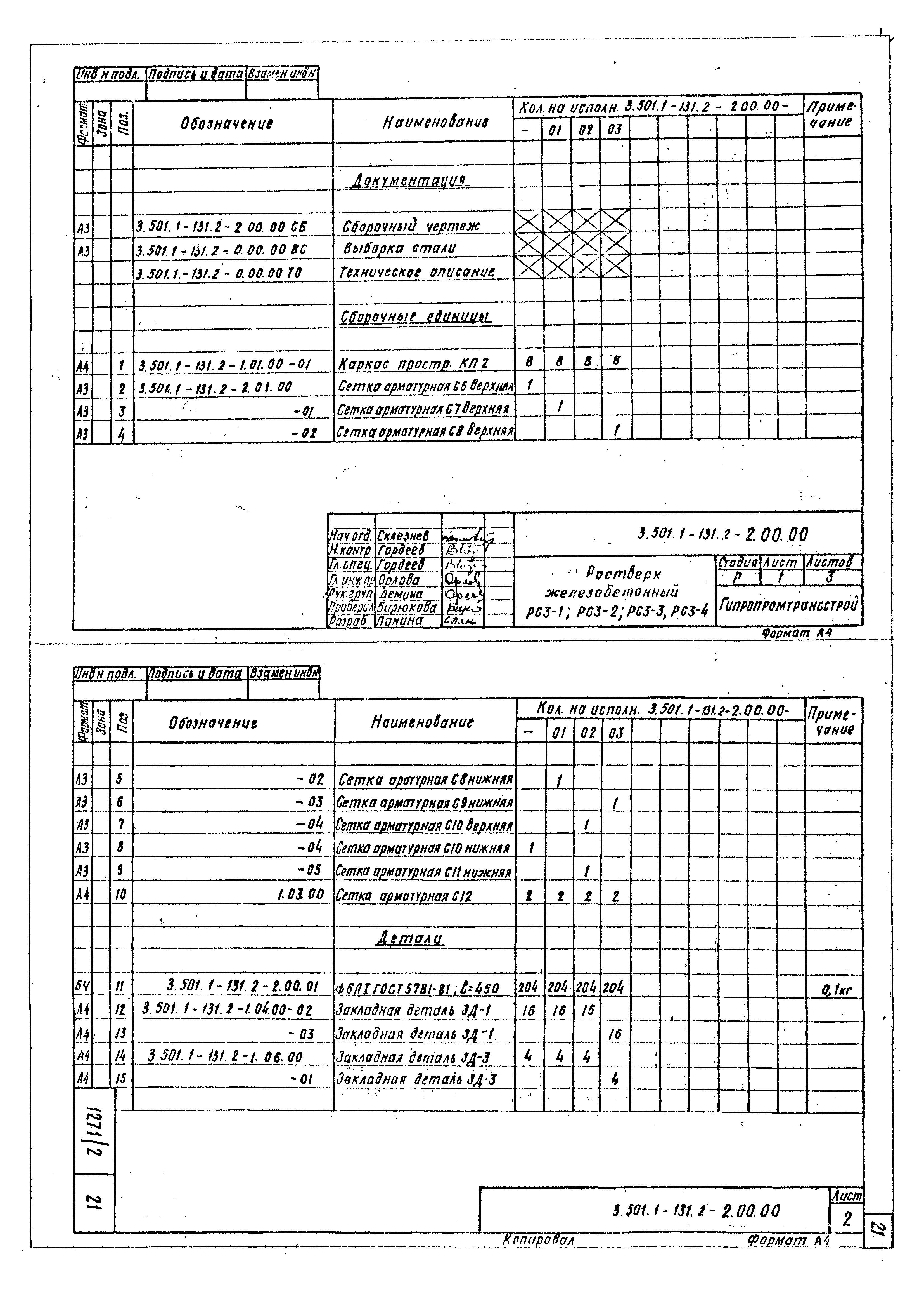 Серия 3.501.1-131