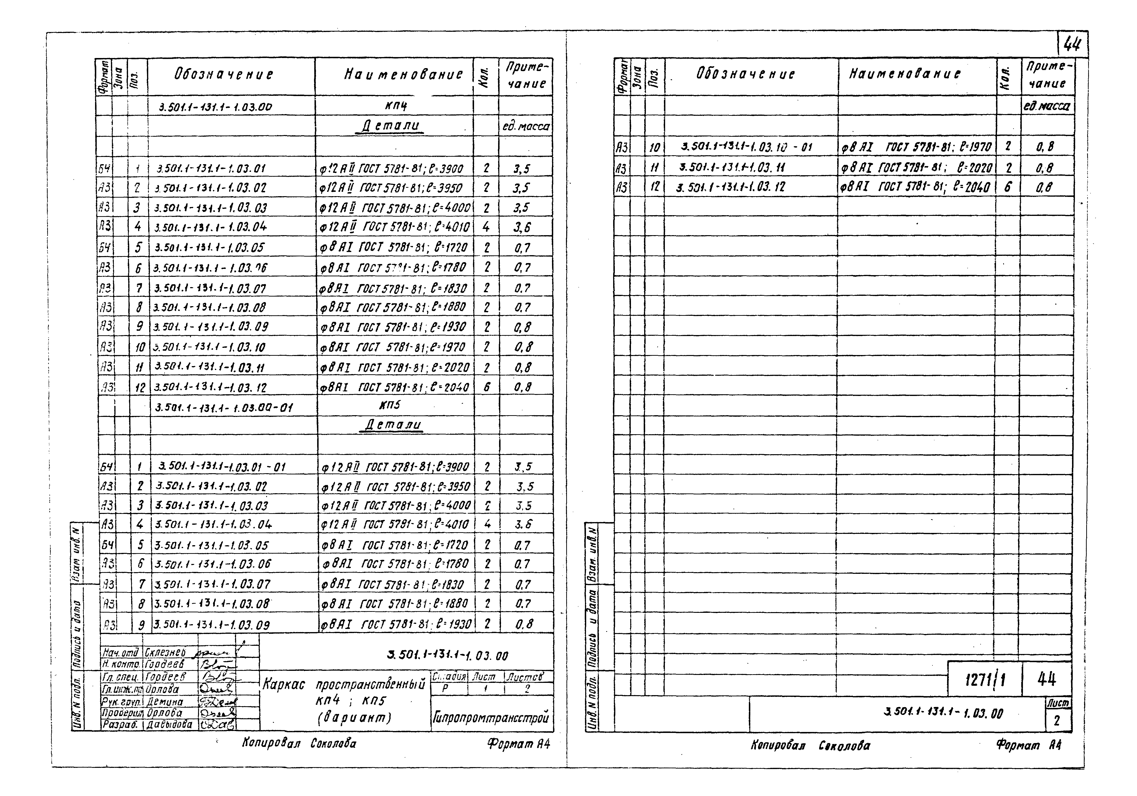 Серия 3.501.1-131