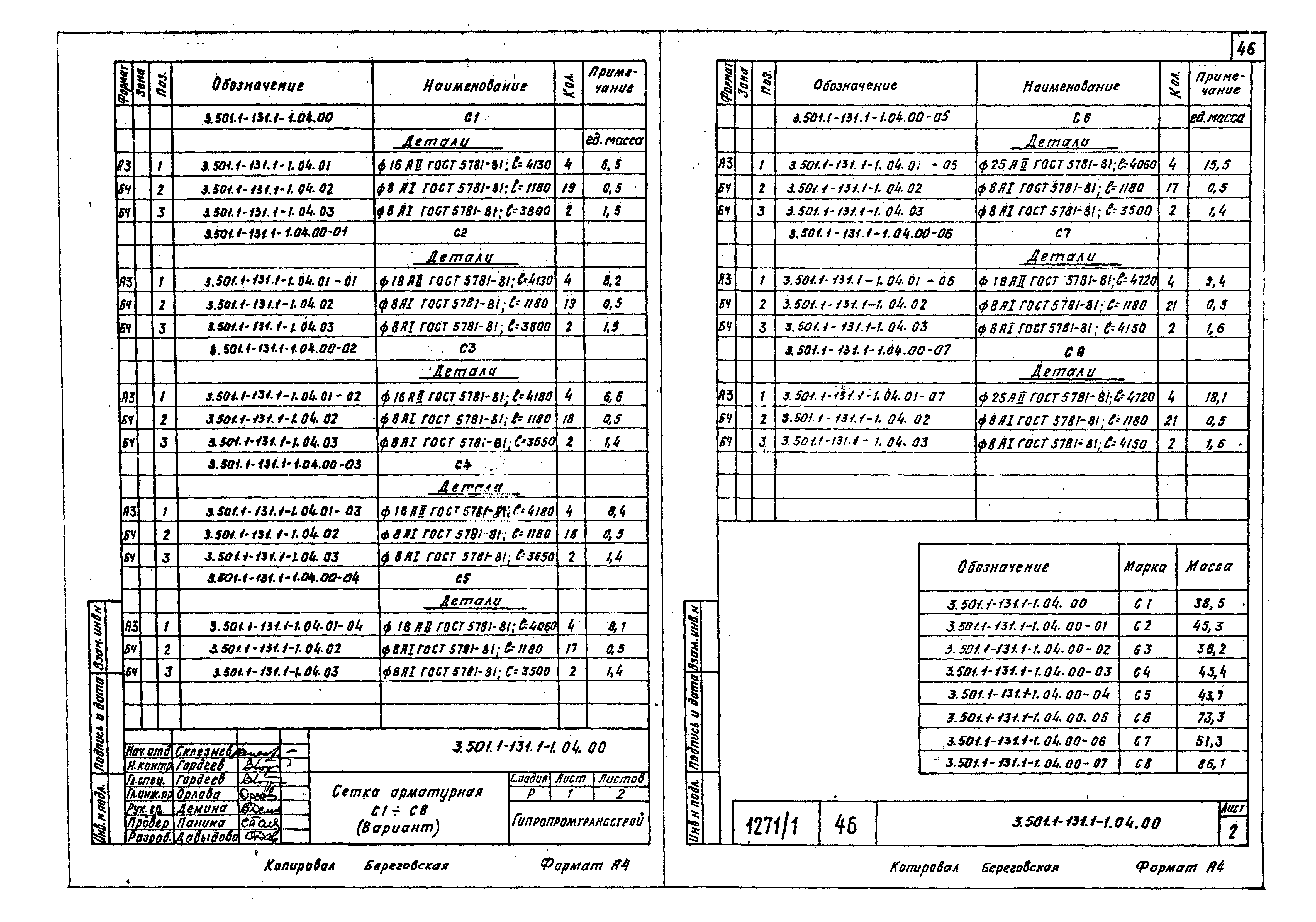 Серия 3.501.1-131