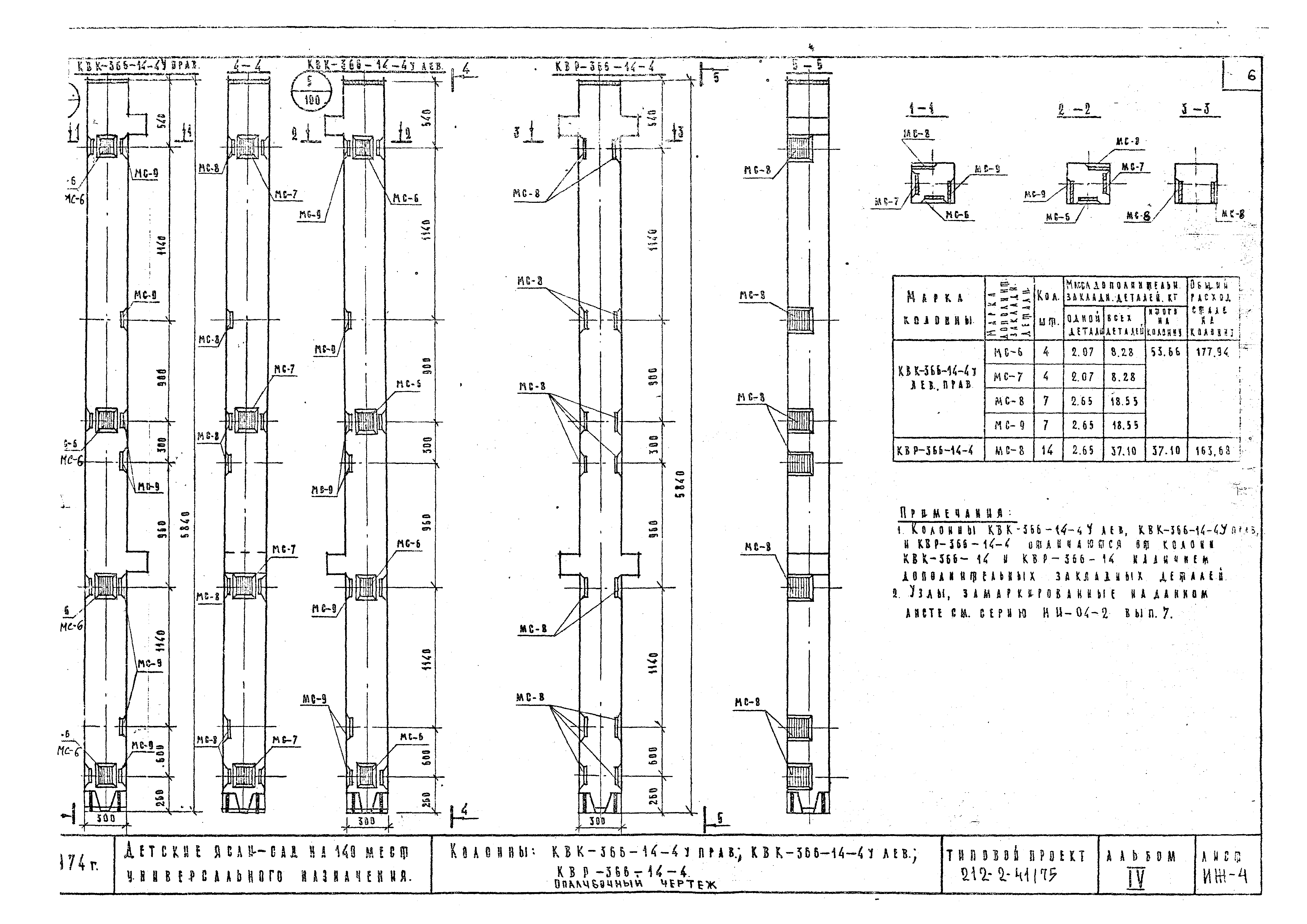 Типовой проект 212-2-41/75