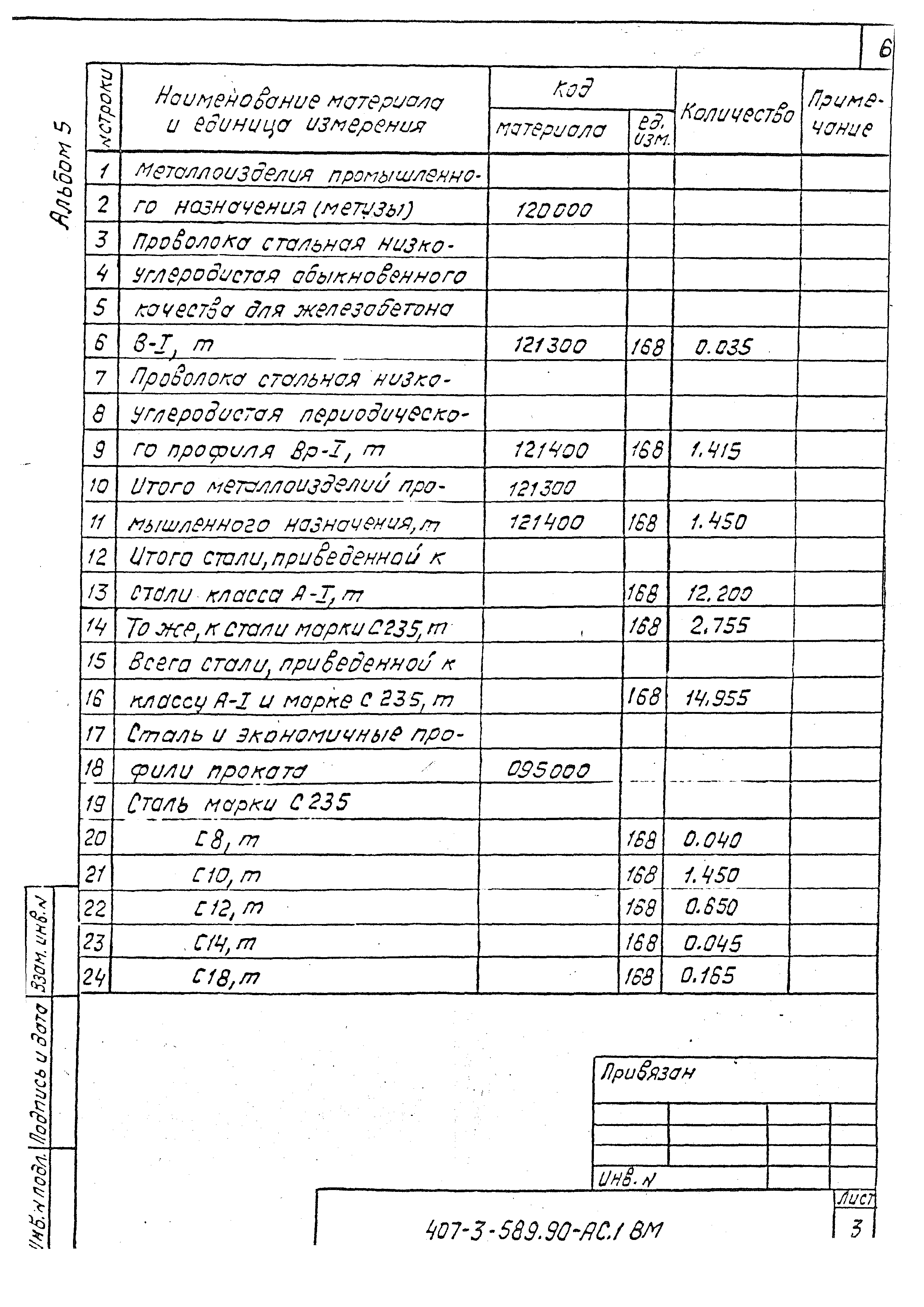 Типовой проект 407-3-589.90