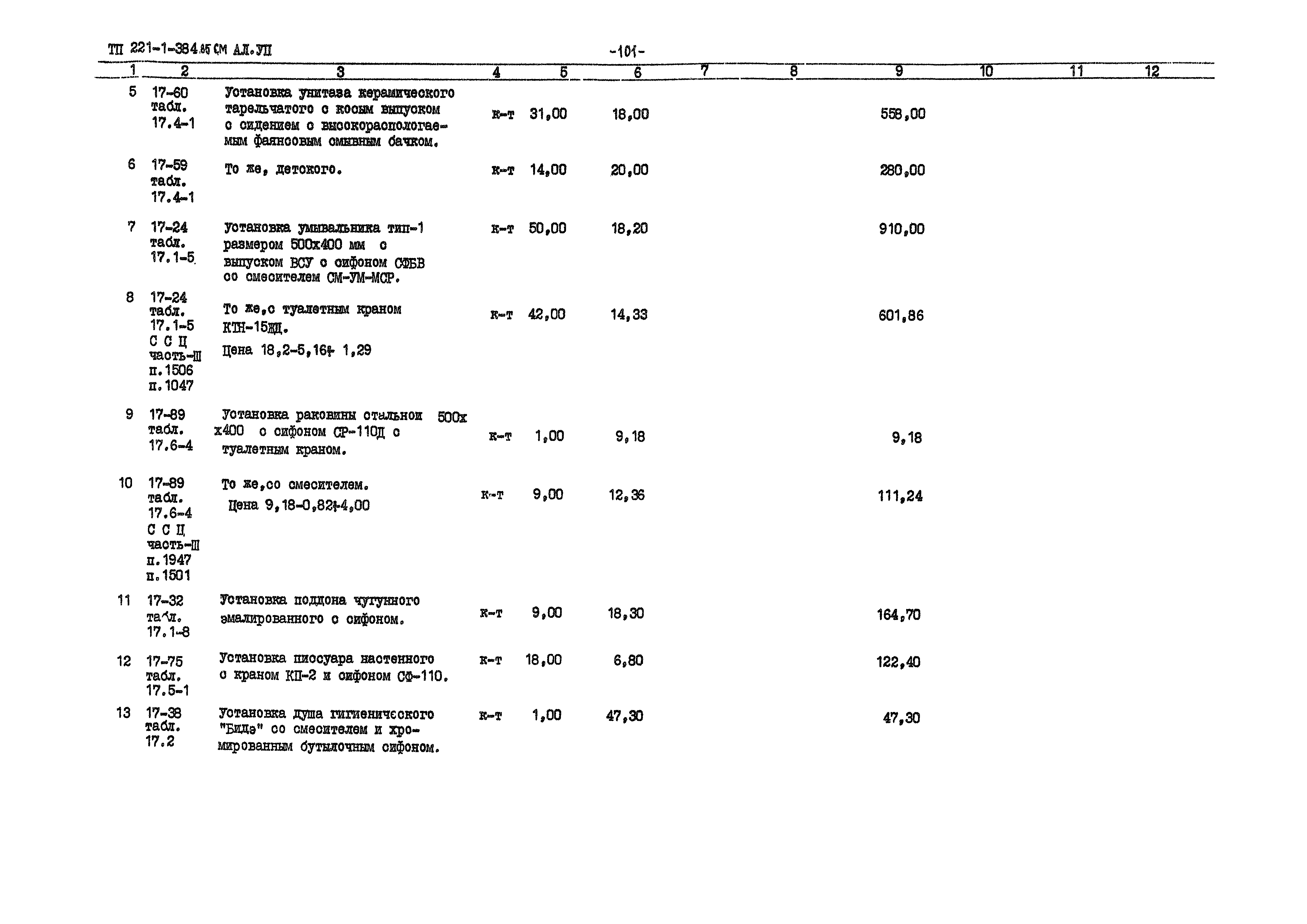 Типовой проект 221-1-384.85