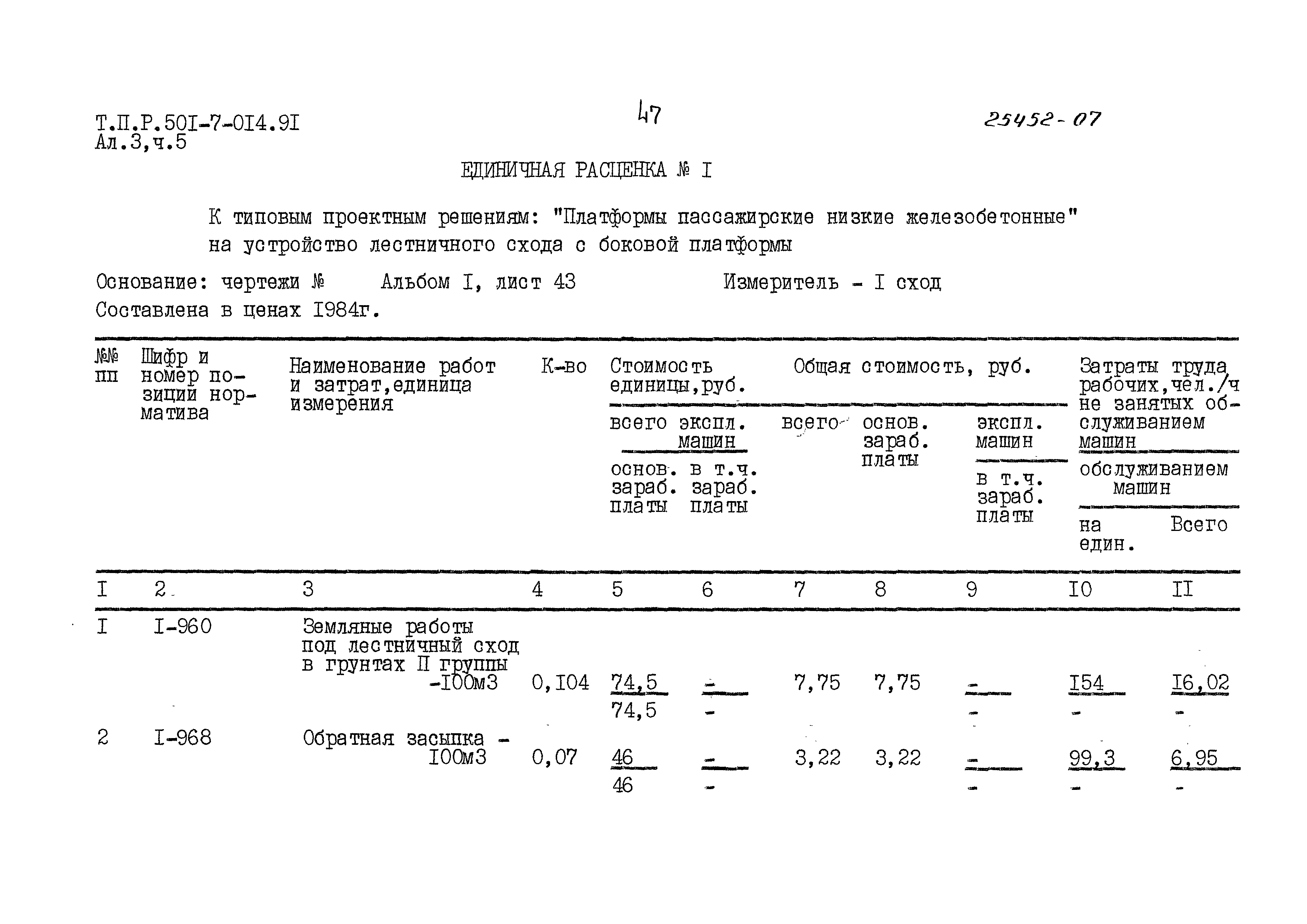 Короб расценка в смете