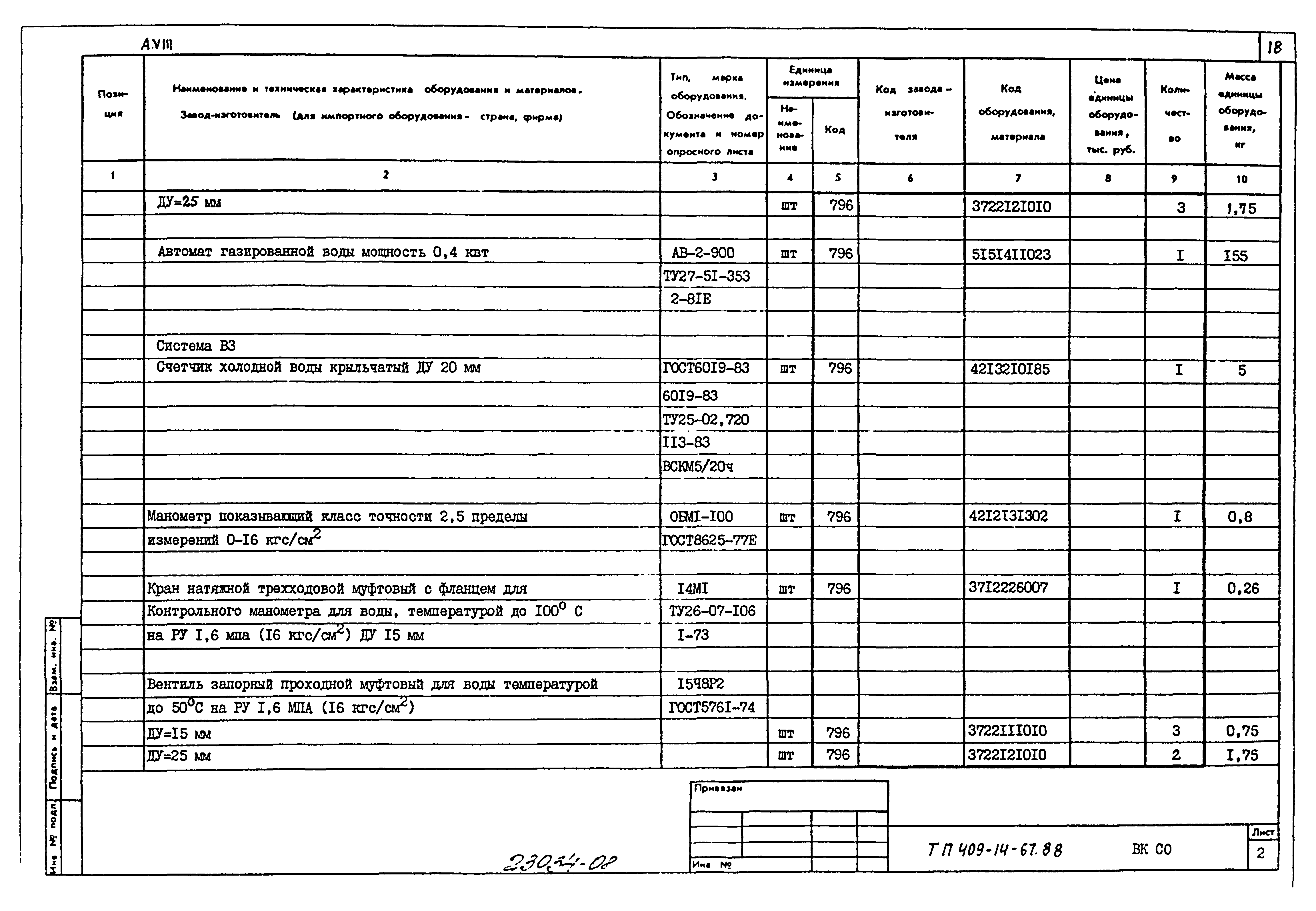 Типовой проект 409-14-67.88