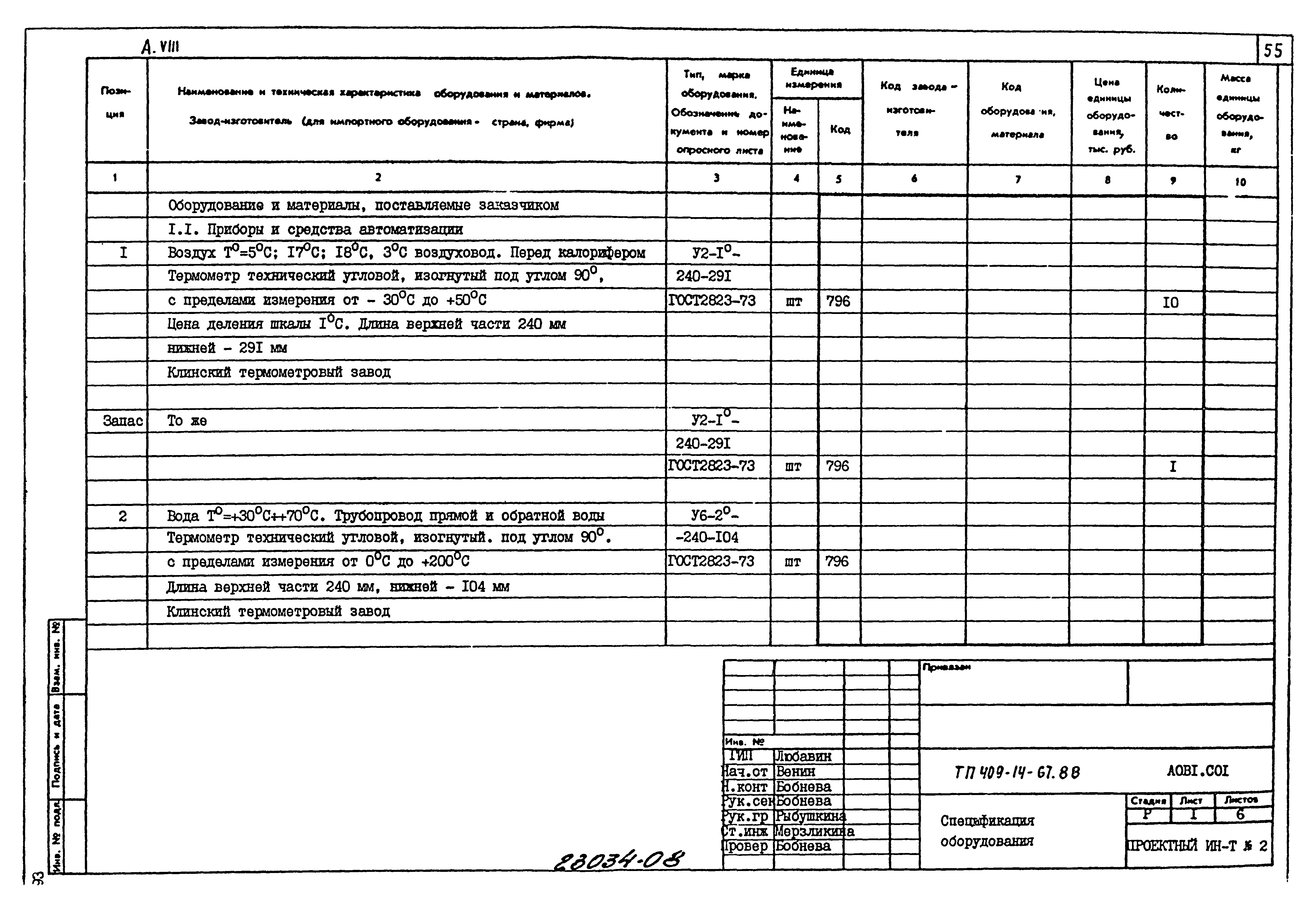 Типовой проект 409-14-67.88