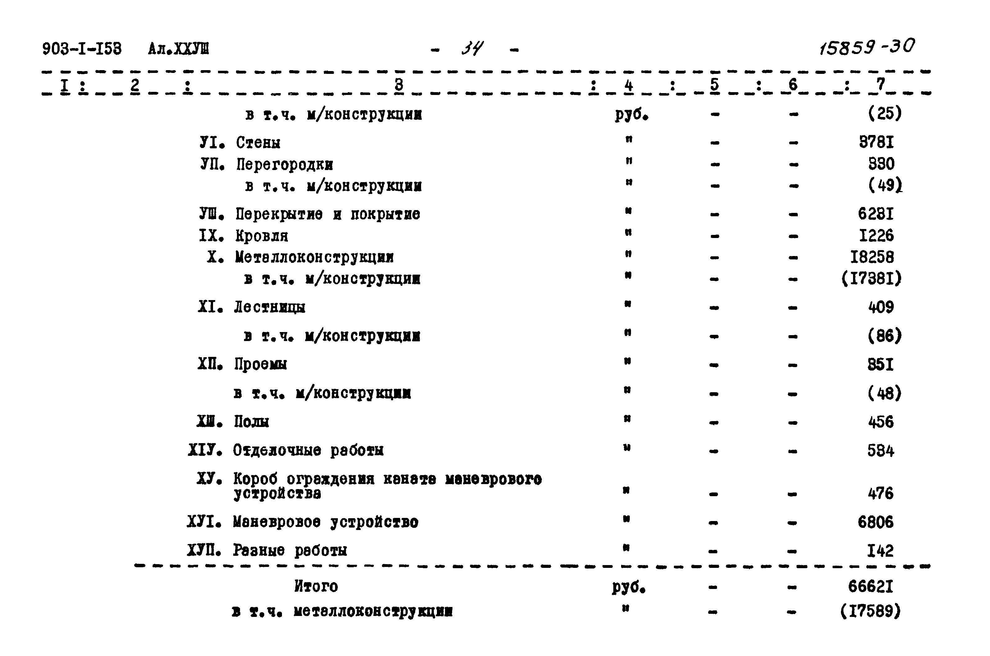 Типовой проект 903-1-158