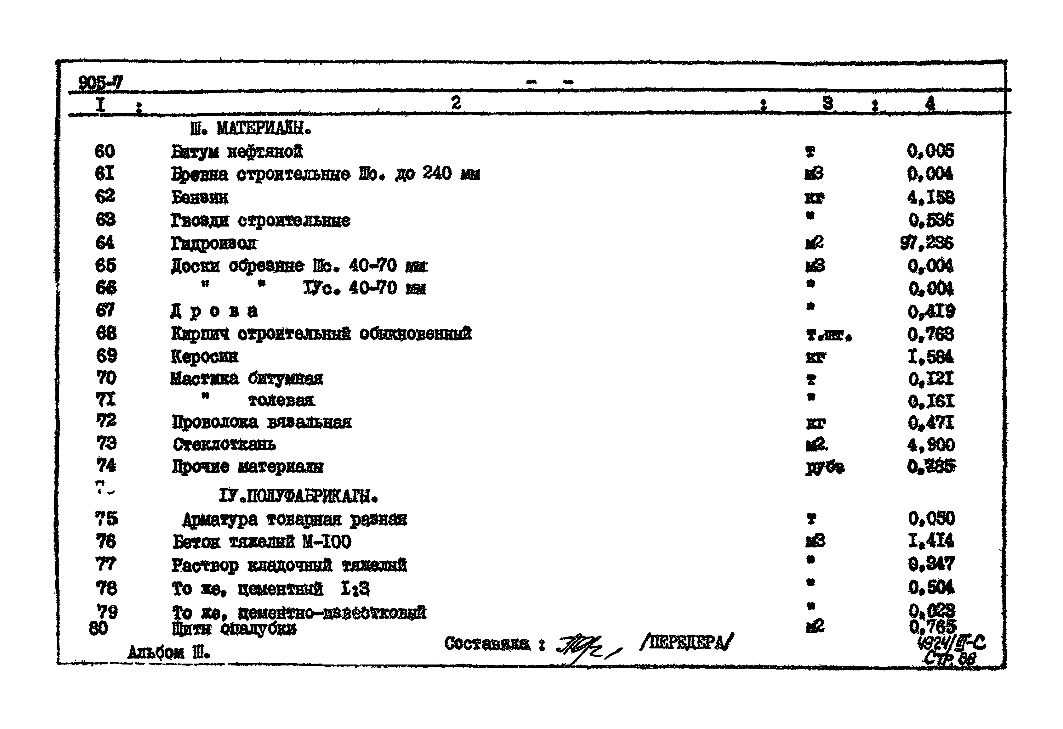 Типовой проект 905-7