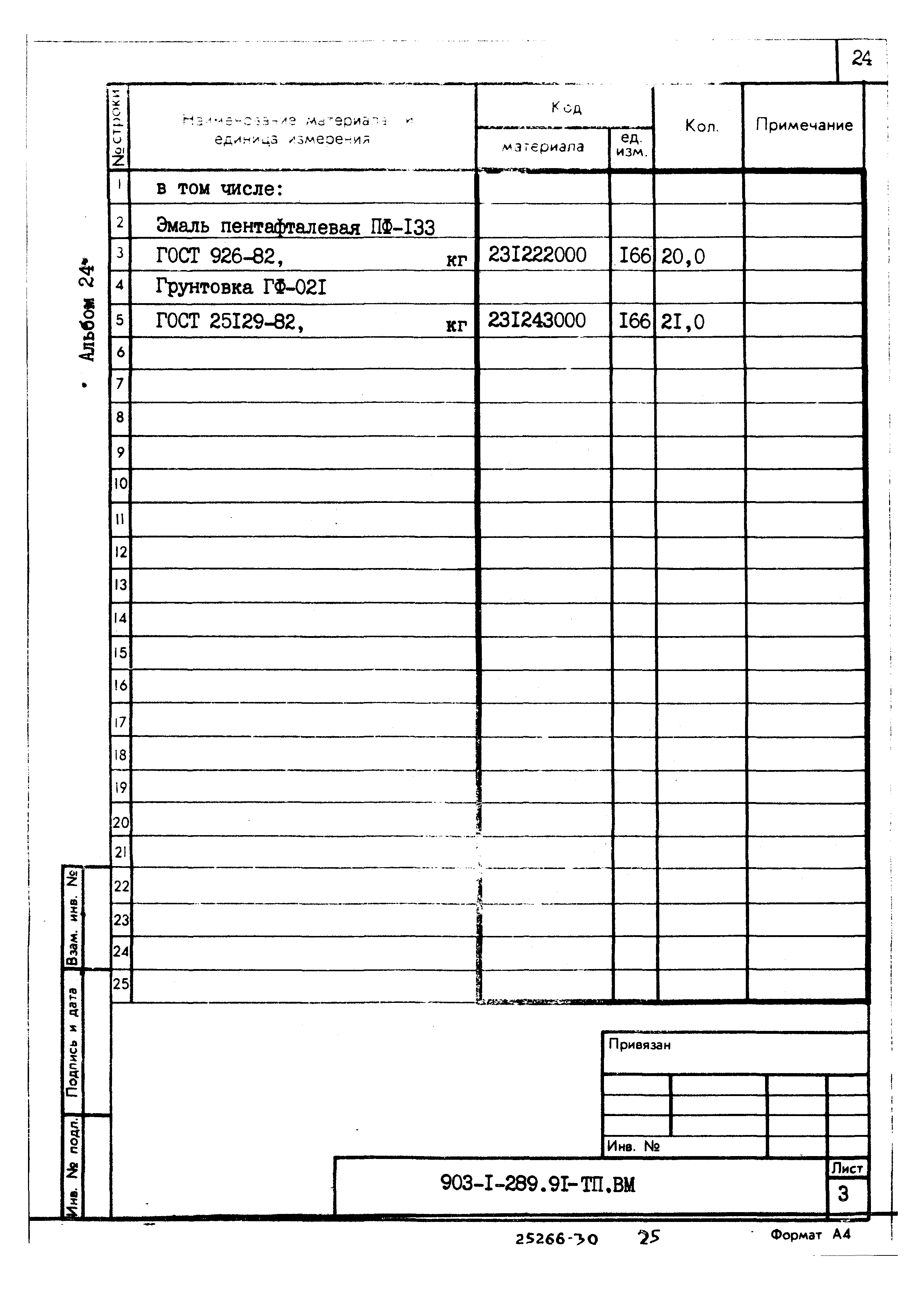 Типовой проект 903-1-289.91