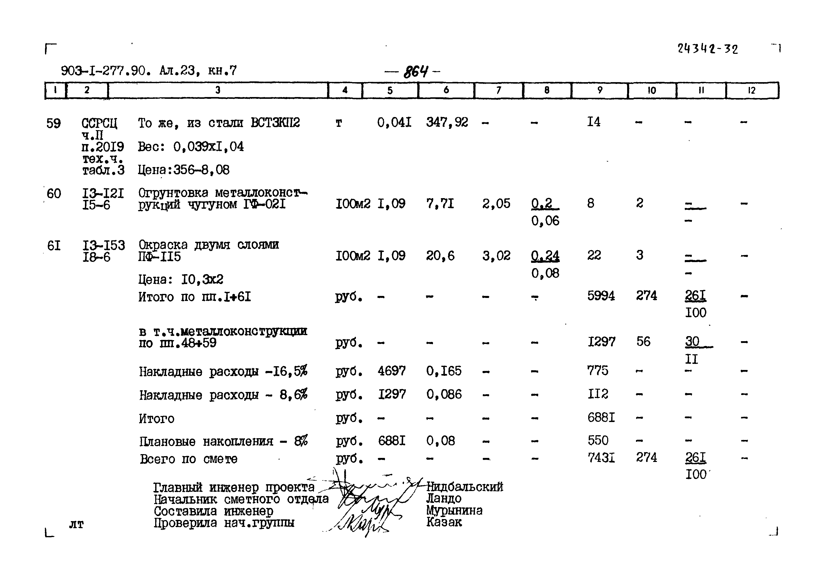 Типовой проект 903-1-277.90