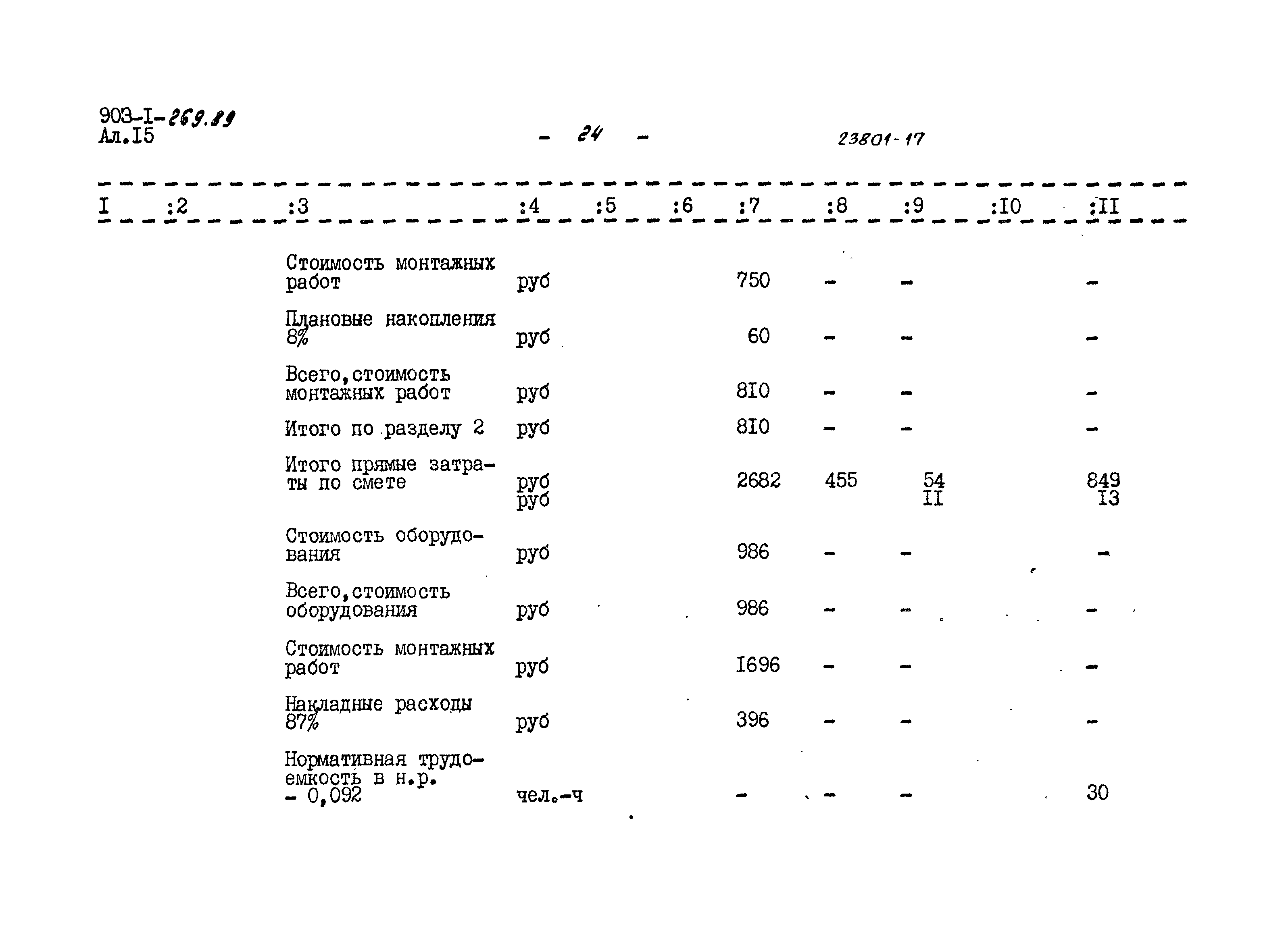 Типовой проект 903-1-269.89